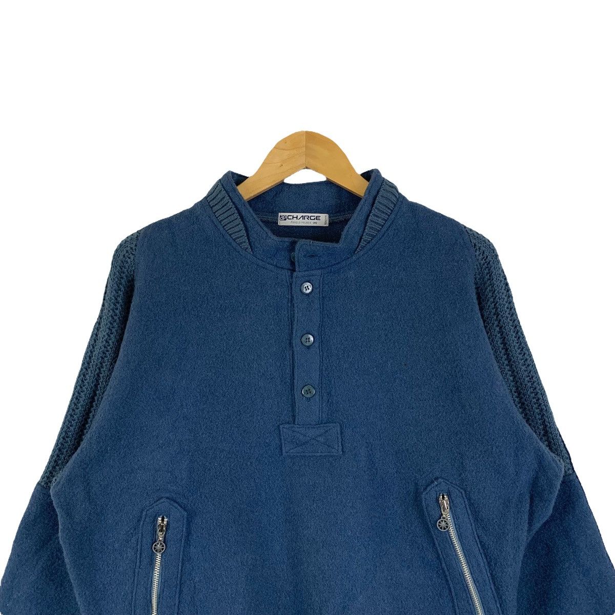 Vintage ARNOLD PALMER Charge Casual Half Button Wool Bomber Jacket Size US M / EU 48-50 / 2 - 4 Thumbnail
