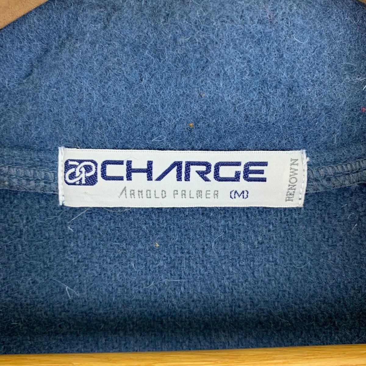 Vintage ARNOLD PALMER Charge Casual Half Button Wool Bomber Jacket Size US M / EU 48-50 / 2 - 5 Thumbnail