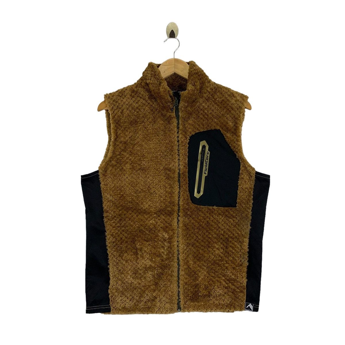 Vintage FIELD CORE Sportswear Fleece Zipper Vests Sleeveless Jacket Size US L / EU 52-54 / 3 - 1 Thumbnail