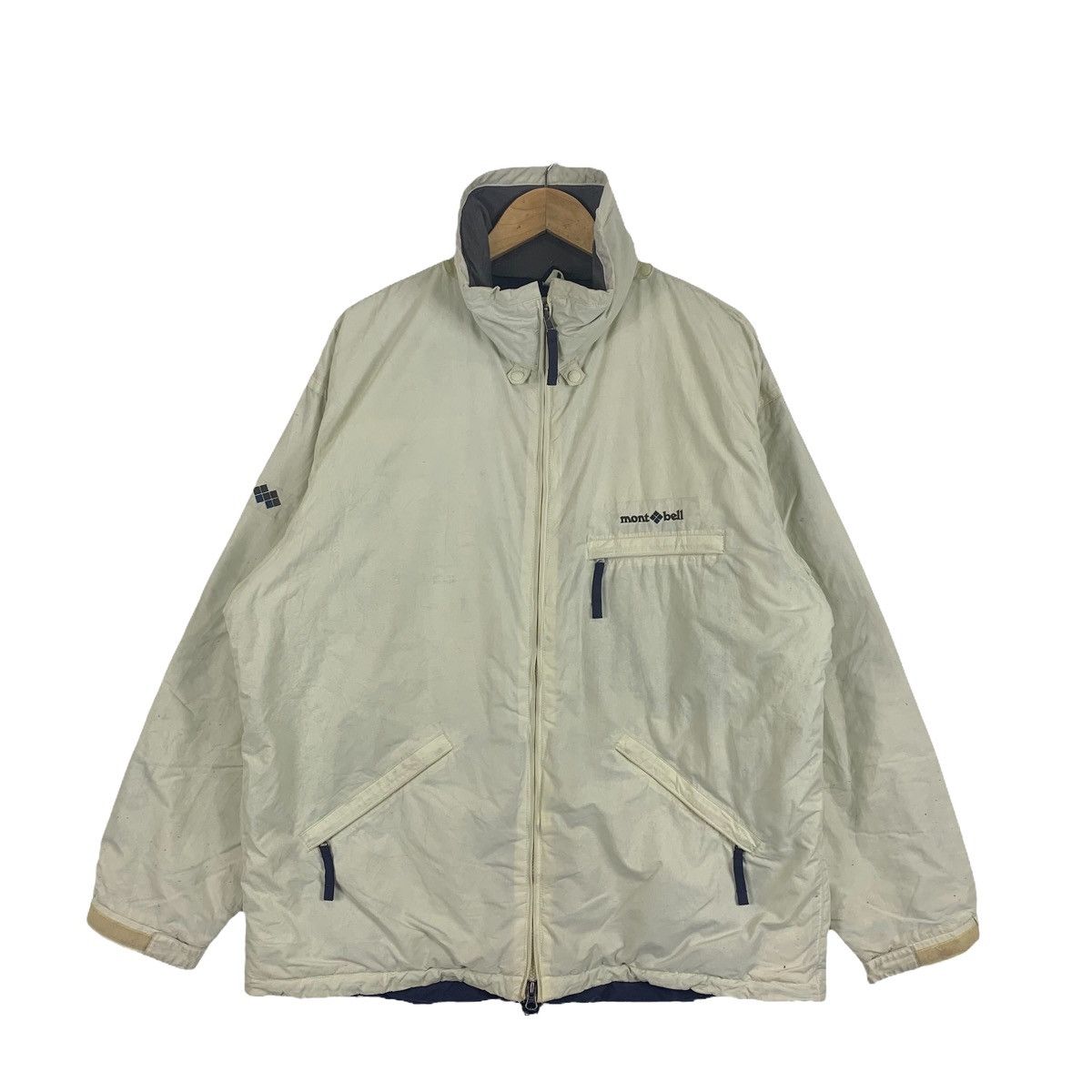 Montbell × Vintage MONTBELL Outdoor Sportswear Zipper Windbreaker Light Jacket Size US L / EU 52-54 / 3 - 1 Thumbnail