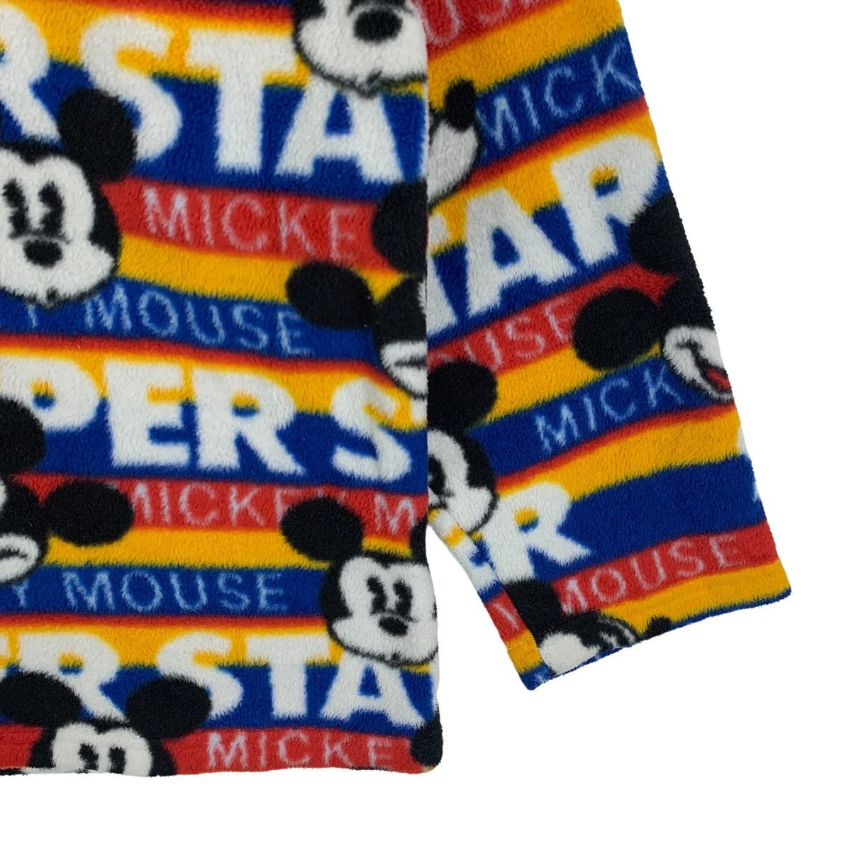 Cartoon Network × Mickey Mouse × Vintage MICKEY MOUSE Disney Cartoon Design Fleece Long Sleeve Size L / US 10 / IT 46 - 8 Thumbnail