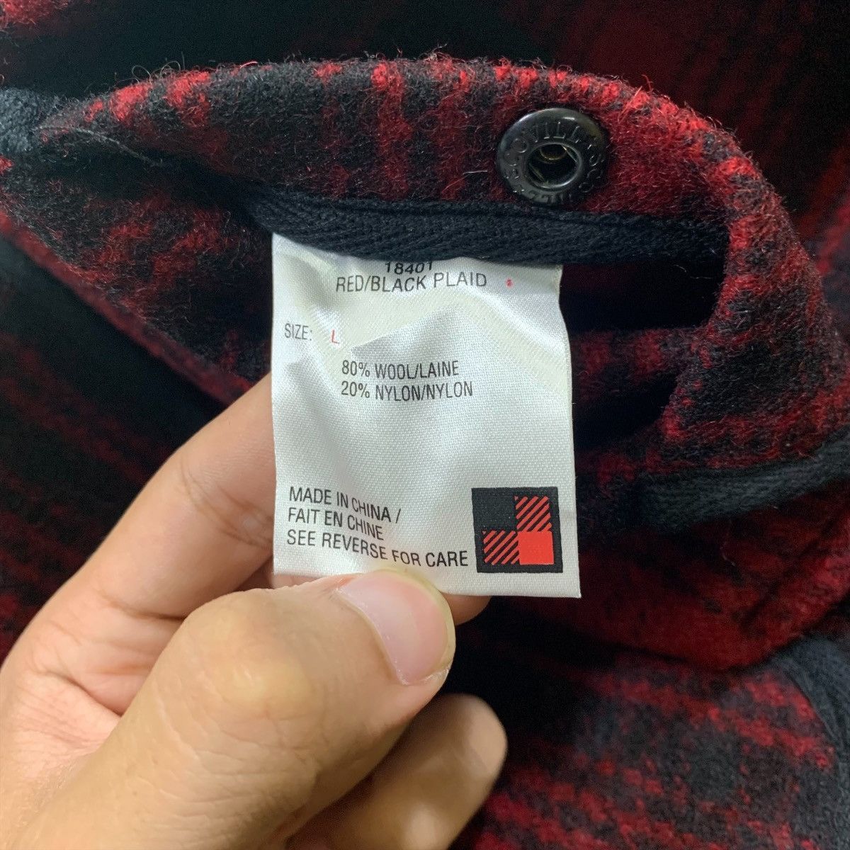 Woolrich Woolen Mills WOOLRICH Woolen Mills Checkered Tartan Design Vests Jacket Size US L / EU 52-54 / 3 - 7 Thumbnail