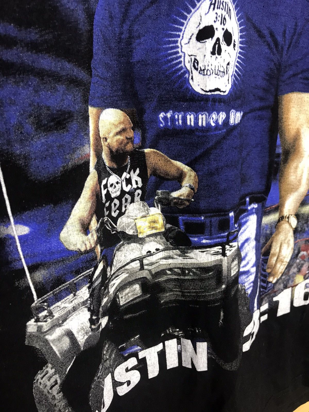 WWE Rare Vintage Stone Cold Austin Thunder t-shirt Size US L / EU 52-54 / 3 - 4 Thumbnail