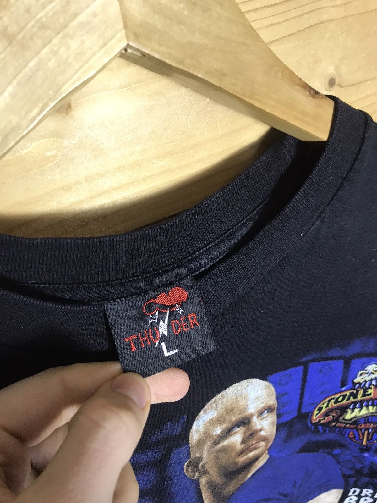 WWE Rare Vintage Stone Cold Austin Thunder t-shirt Size US L / EU 52-54 / 3 - 7 Thumbnail
