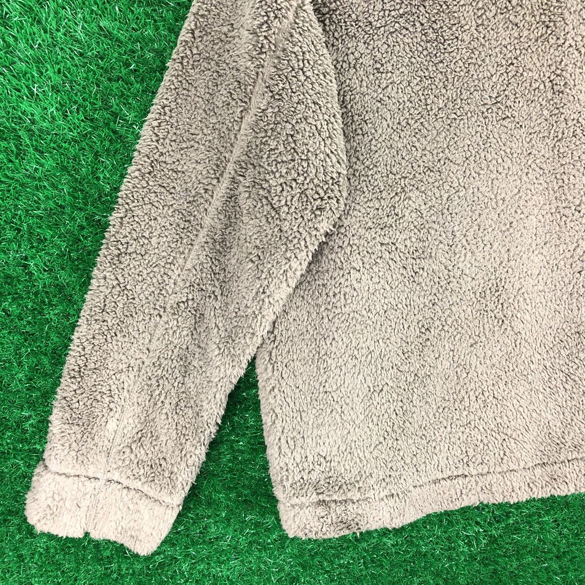 Japanese Brand Vintage Y2K Sherpa Jacket Flap Pocket by Coen Size US S / EU 44-46 / 1 - 6 Thumbnail