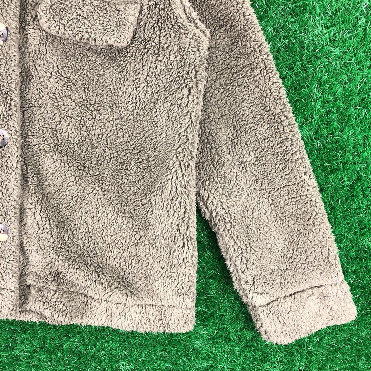 Japanese Brand Vintage Y2K Sherpa Jacket Flap Pocket by Coen Size US S / EU 44-46 / 1 - 3 Thumbnail