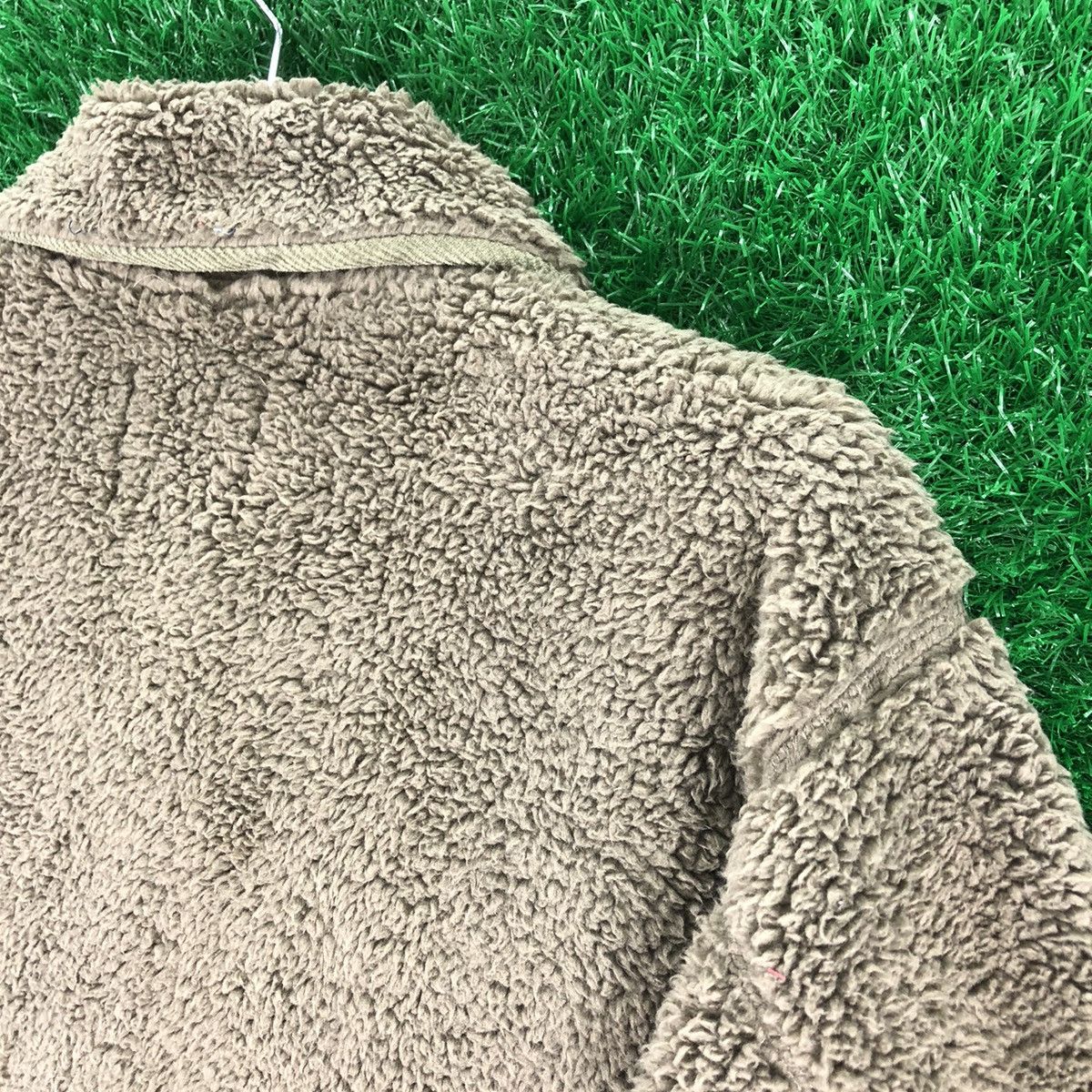 Japanese Brand Vintage Y2K Sherpa Jacket Flap Pocket by Coen Size US S / EU 44-46 / 1 - 5 Thumbnail