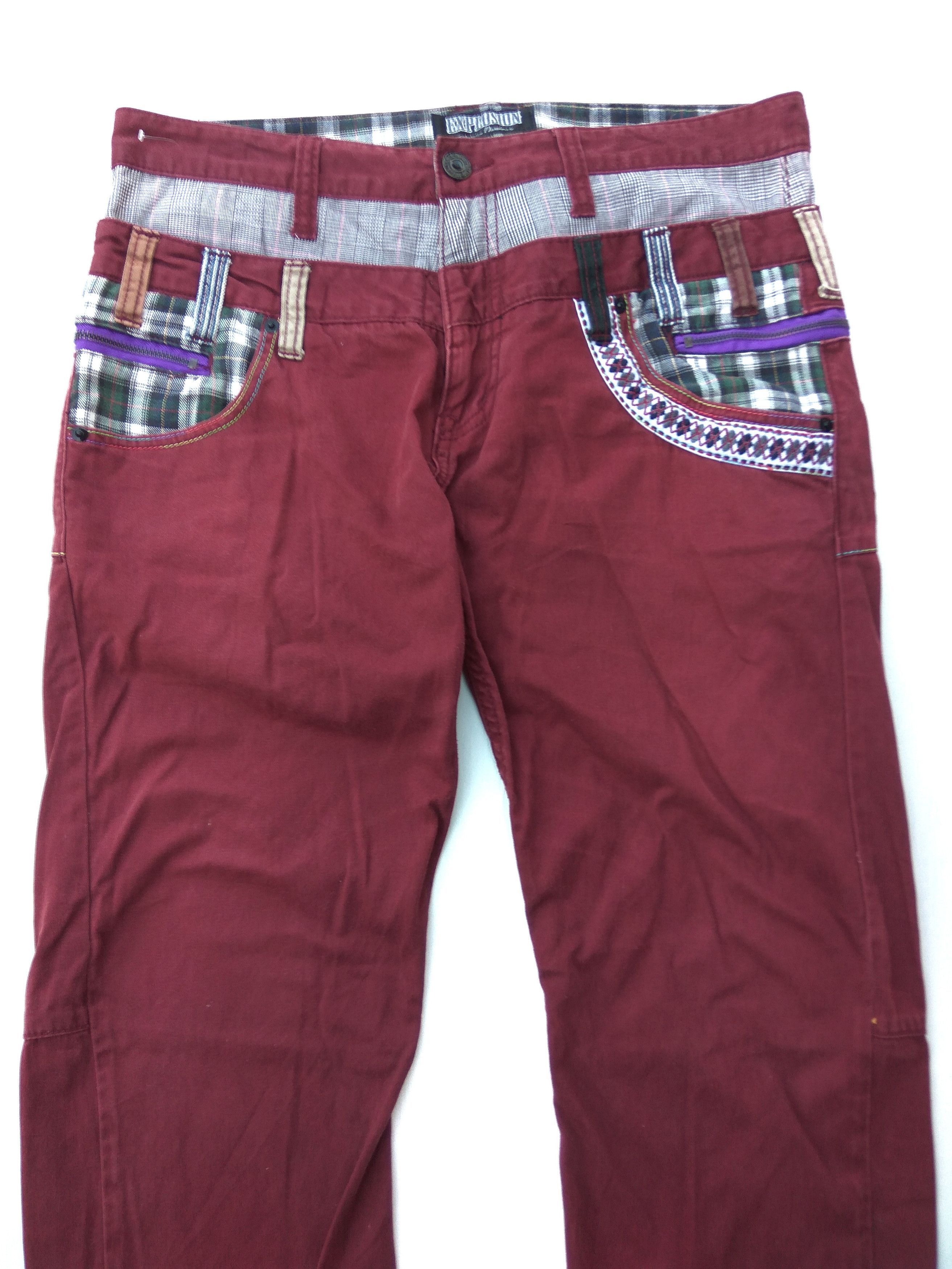 Japanese Brand × Seditionaries Japanese Brand EXPLOSION Double Waist pants Size US 35 - 3 Thumbnail