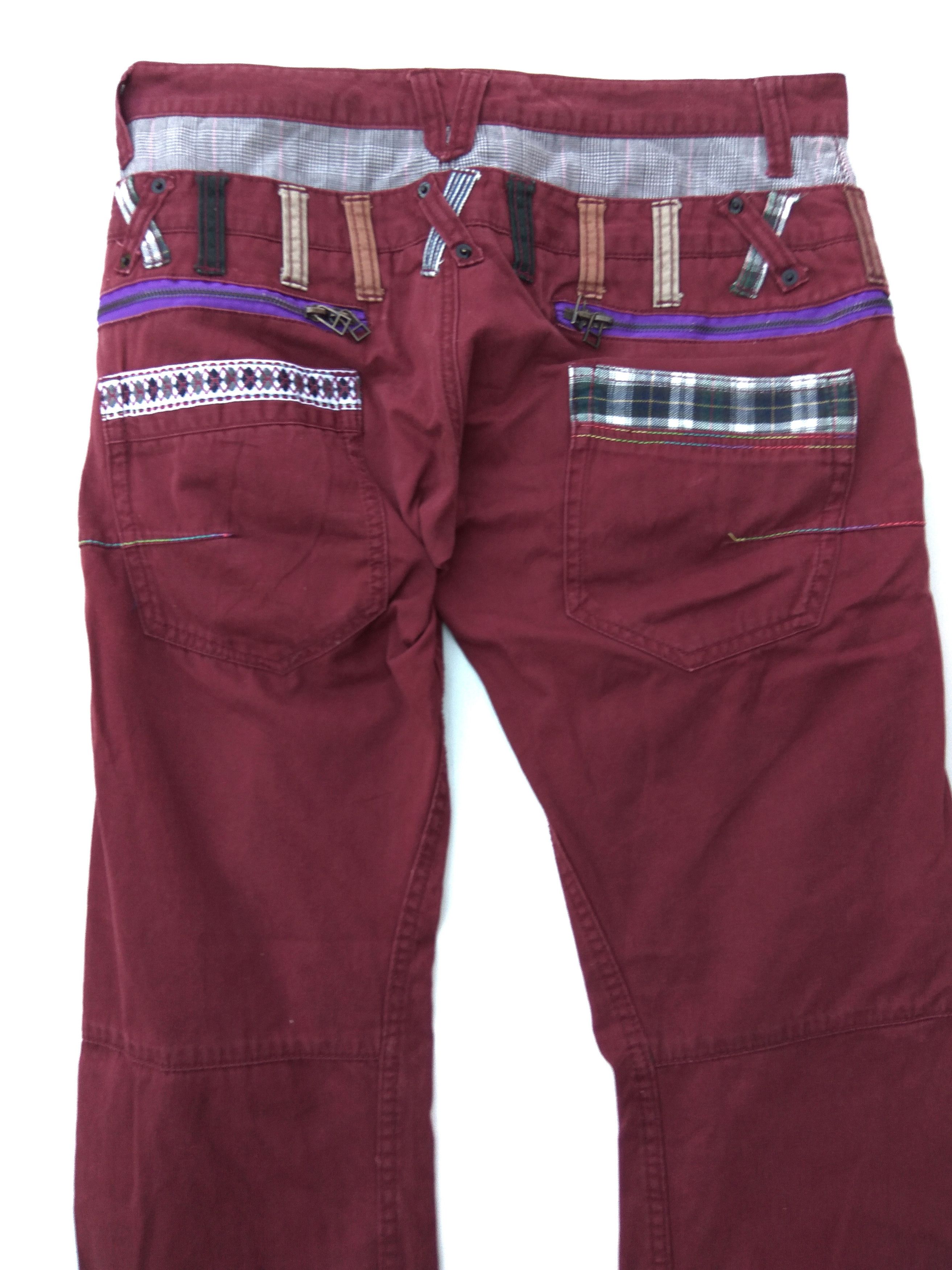 Japanese Brand × Seditionaries Japanese Brand EXPLOSION Double Waist pants Size US 35 - 6 Thumbnail