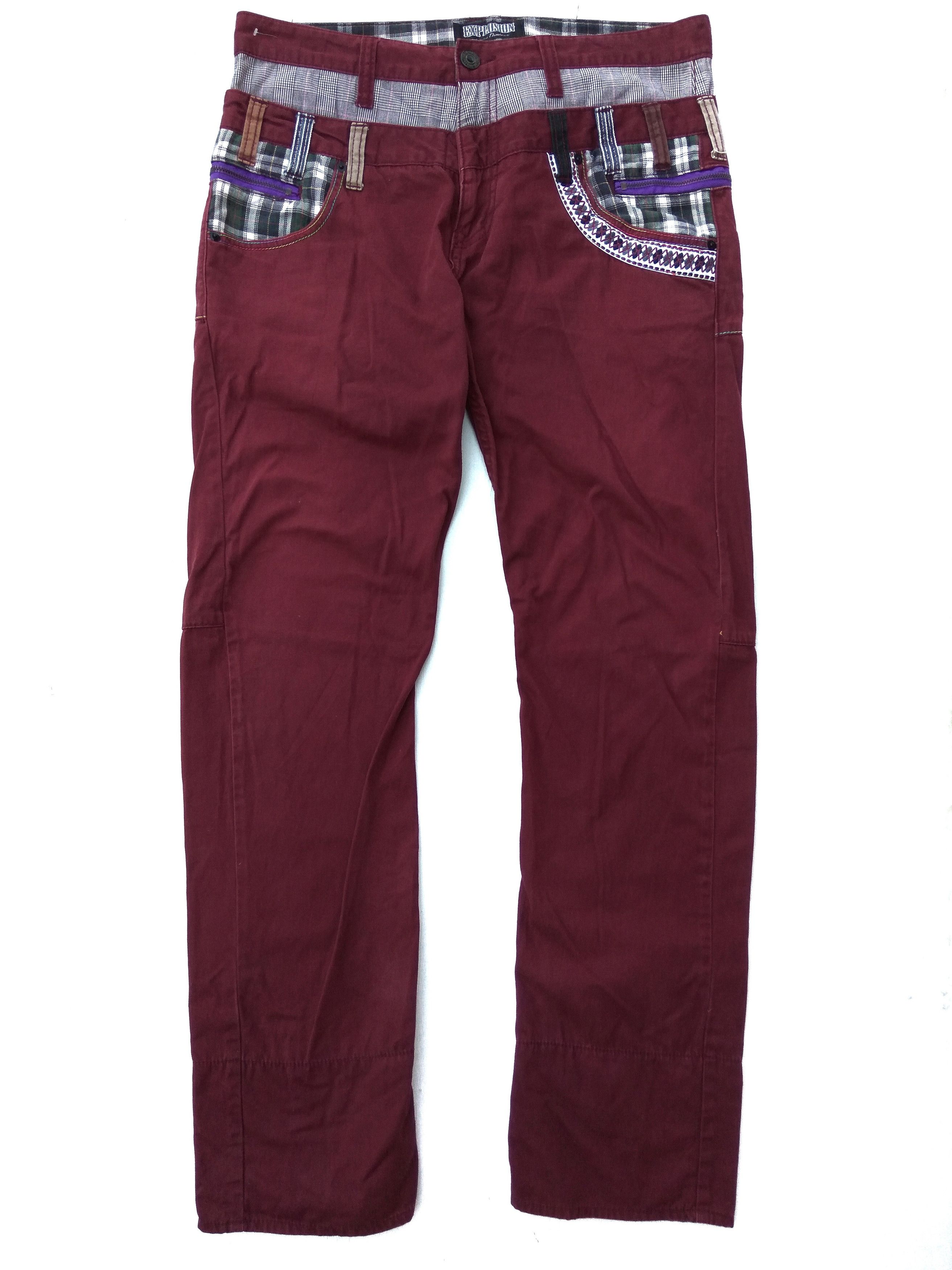 Japanese Brand × Seditionaries Japanese Brand EXPLOSION Double Waist pants Size US 35 - 2 Thumbnail