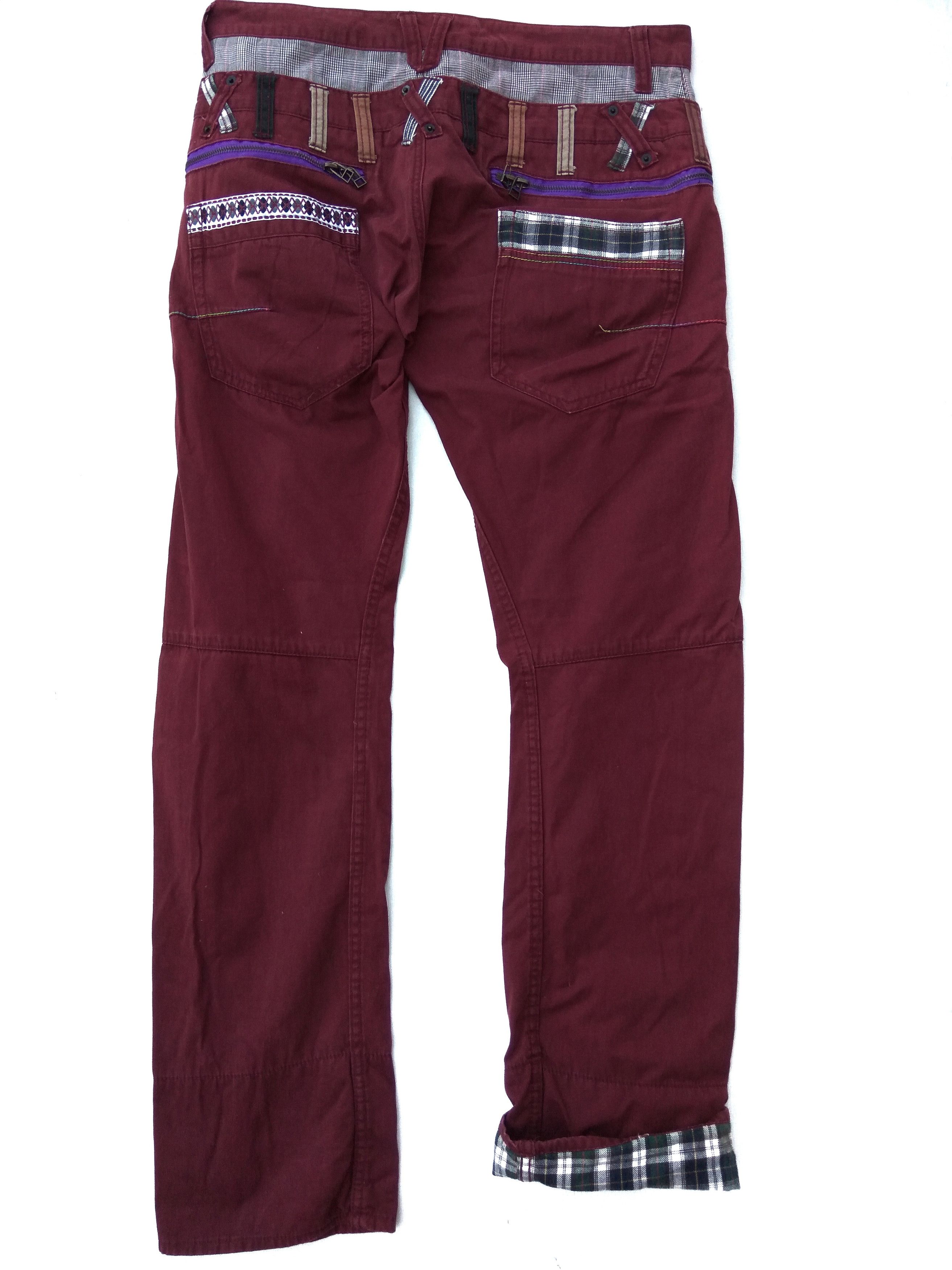 Japanese Brand × Seditionaries Japanese Brand EXPLOSION Double Waist pants Size US 35 - 5 Thumbnail