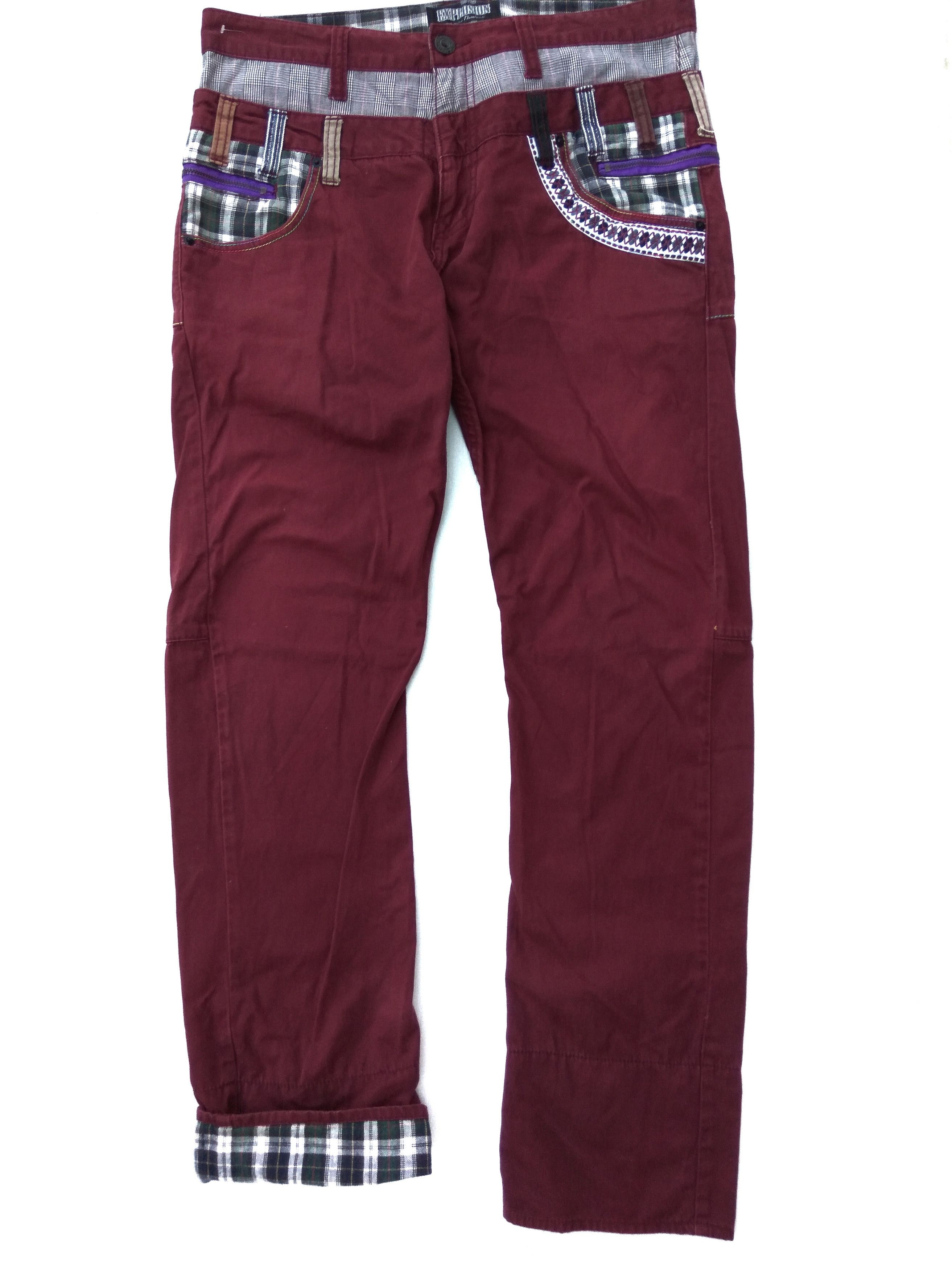 Japanese Brand × Seditionaries Japanese Brand EXPLOSION Double Waist pants Size US 35 - 1 Thumbnail