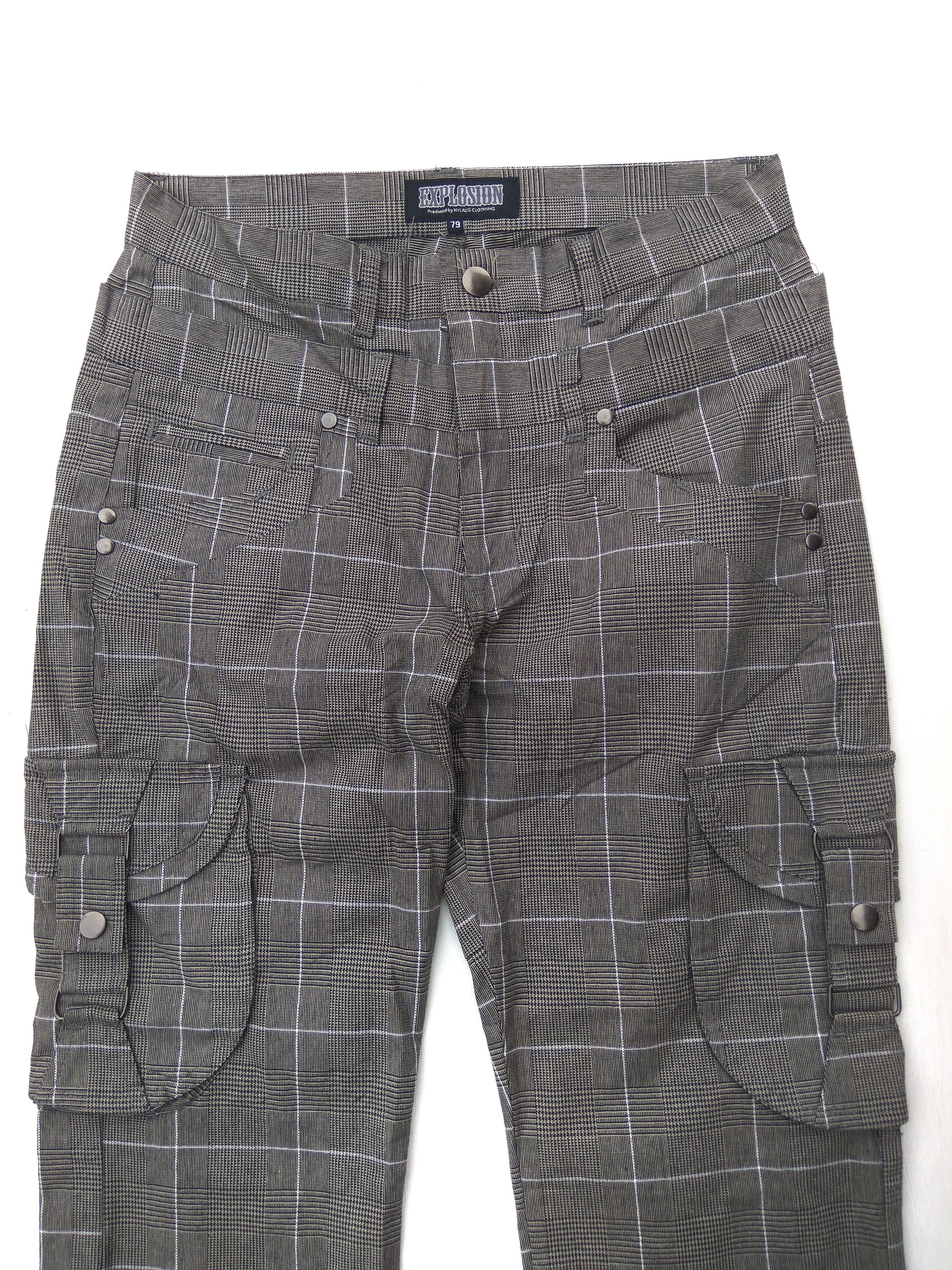 If Six Was Nine × Japanese Brand × Seditionaries Explosion pants punk design seditionaries tartan cargo Size US 30 / EU 46 - 2 Thumbnail