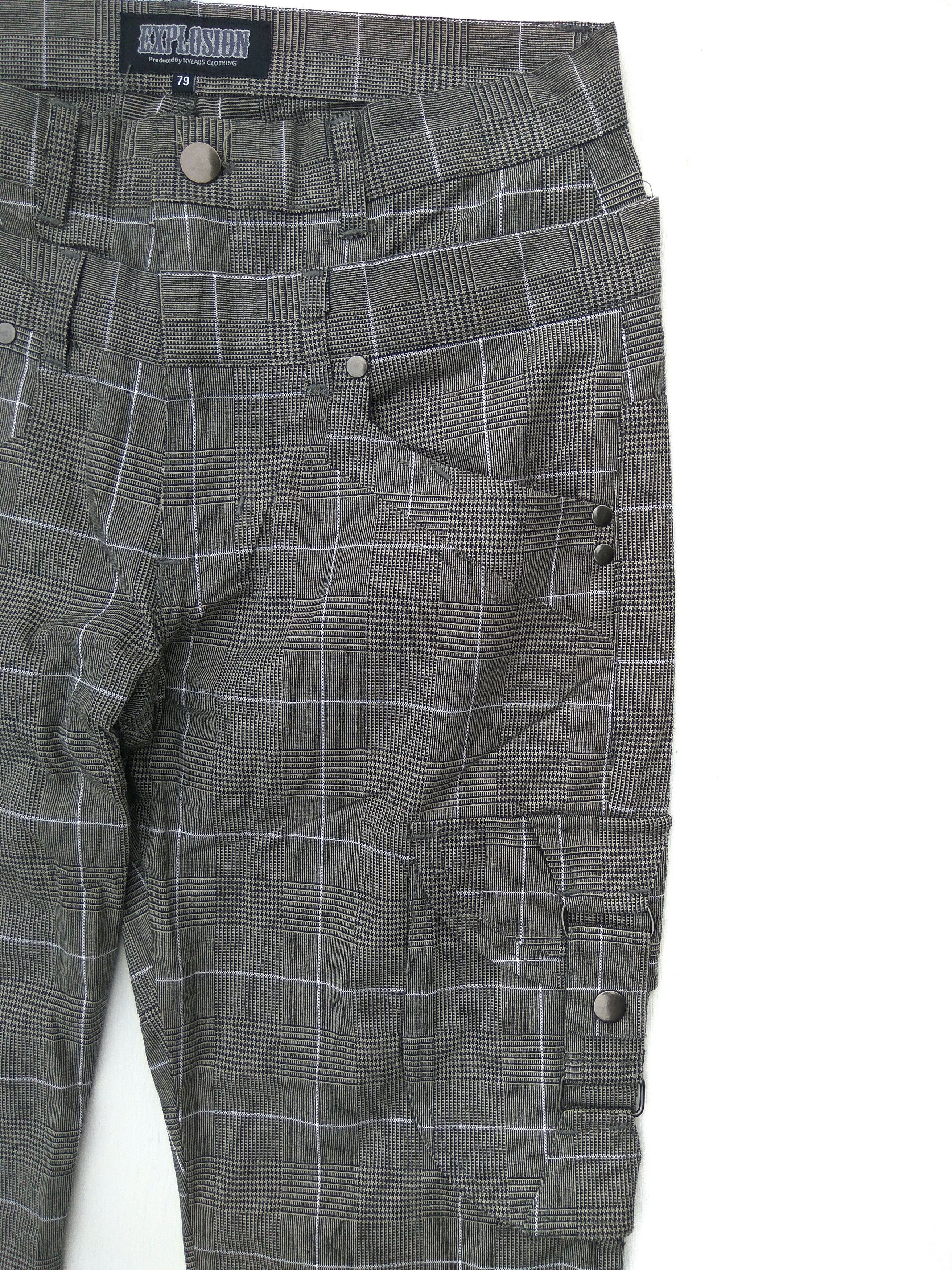 If Six Was Nine × Japanese Brand × Seditionaries Explosion pants punk design seditionaries tartan cargo Size US 30 / EU 46 - 4 Thumbnail