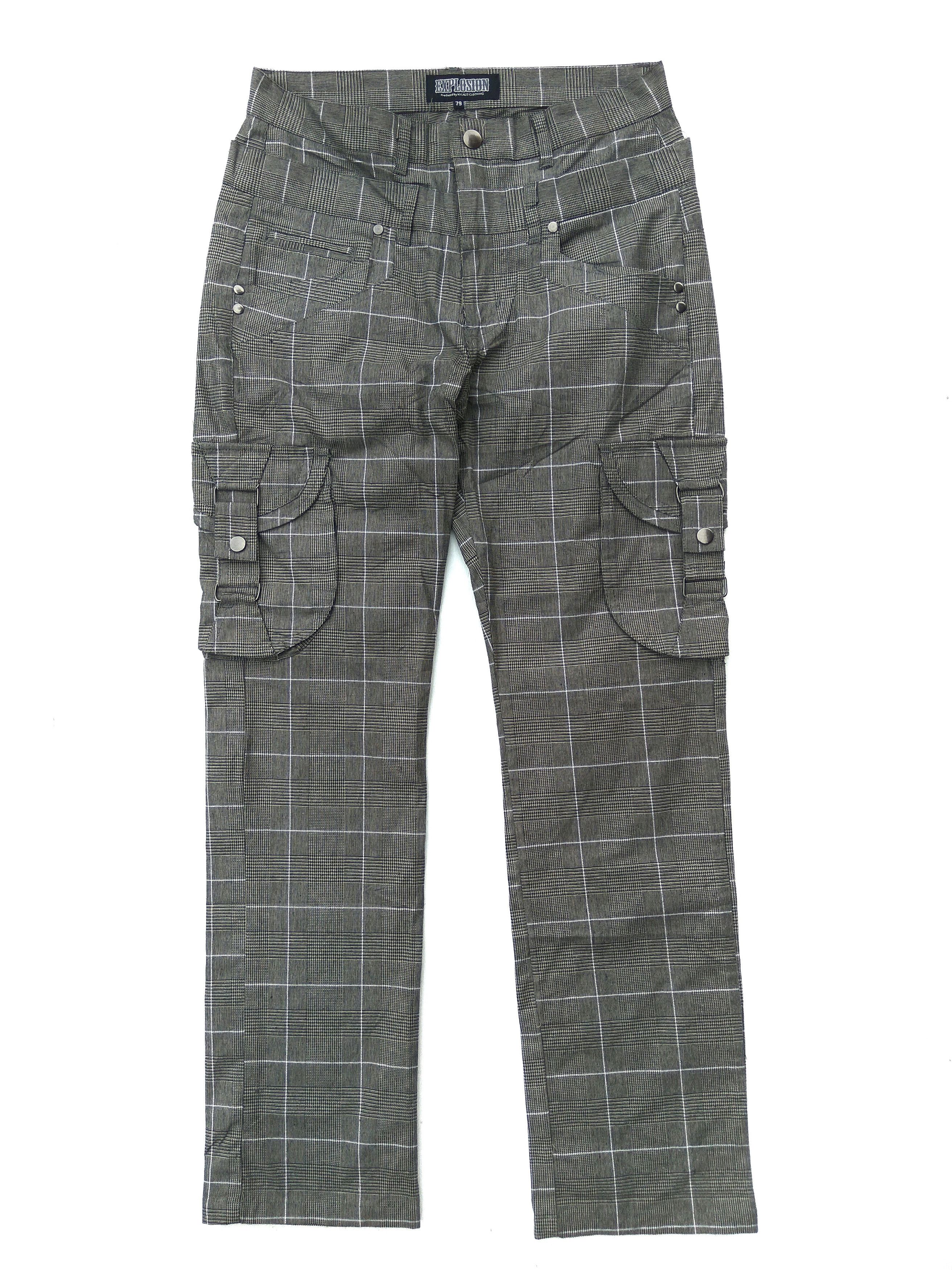 If Six Was Nine × Japanese Brand × Seditionaries Explosion pants punk design seditionaries tartan cargo Size US 30 / EU 46 - 1 Thumbnail