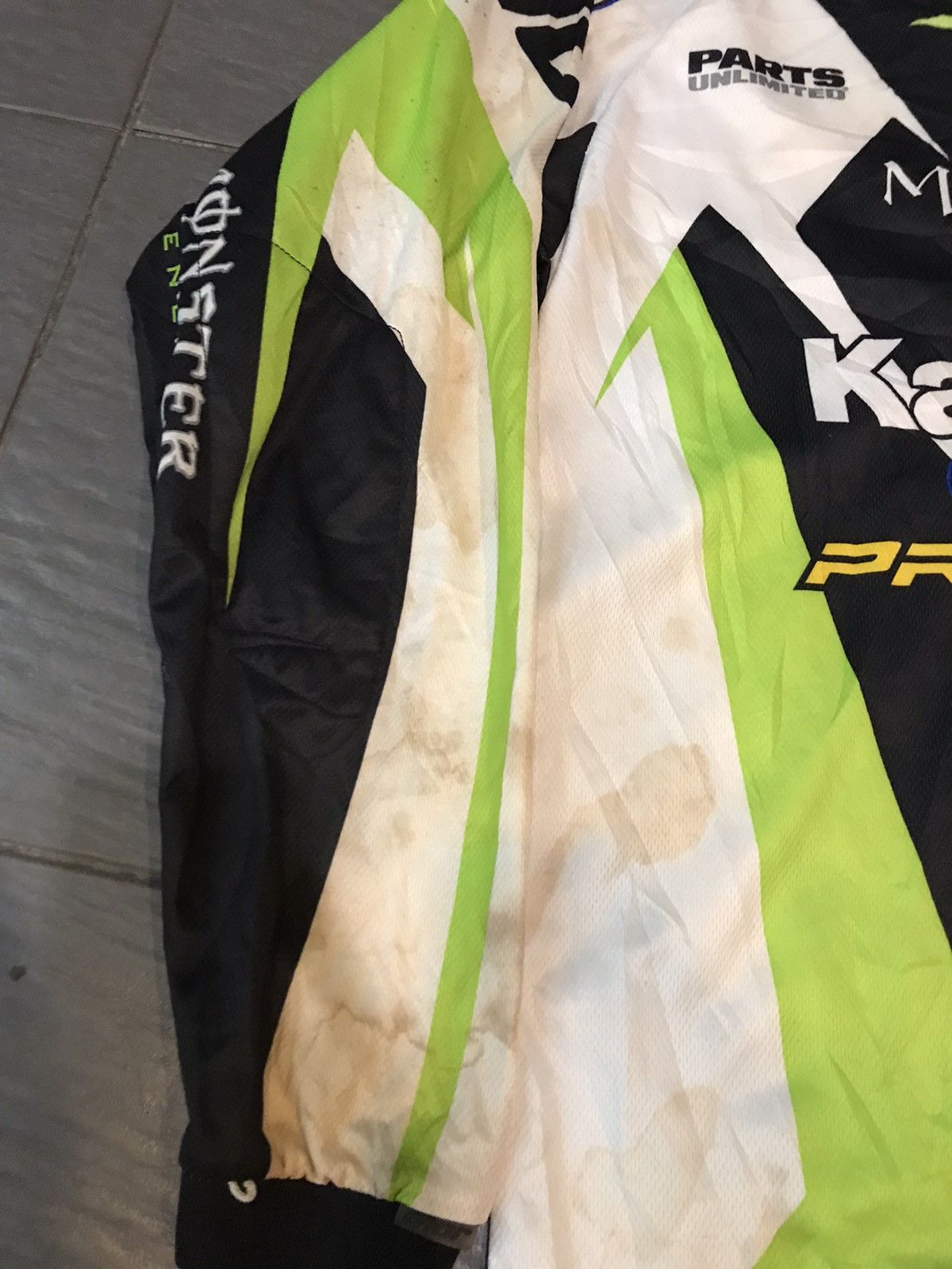 Japanese Brand Kawasaki monster motor sports Size US M / EU 48-50 / 2 - 4 Thumbnail