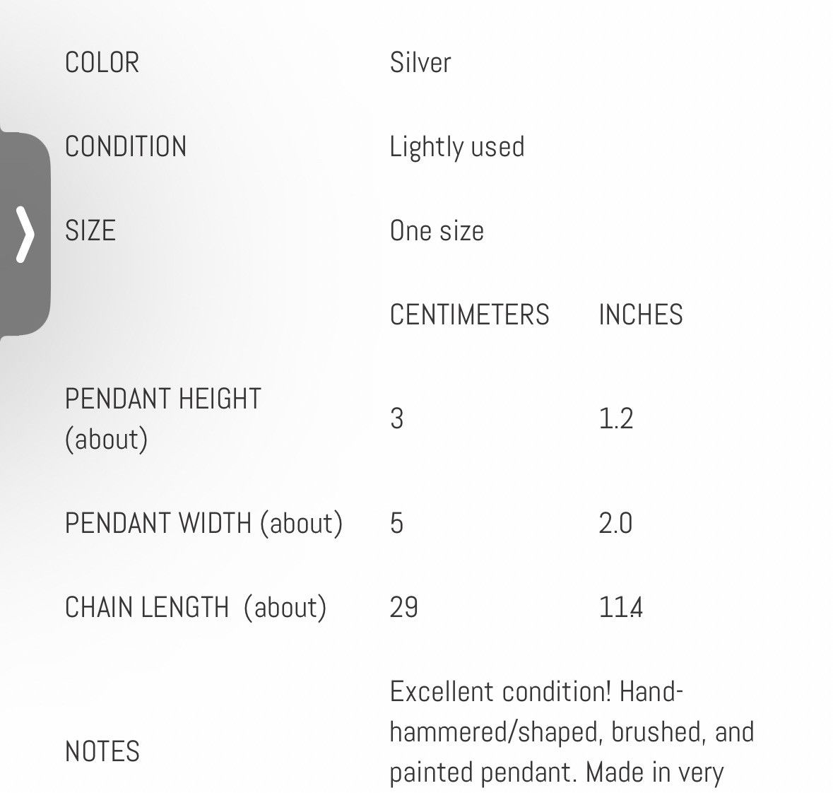 Kapital Smiley face Silver Wapi Sapi Peace Navajo Americana Necklace Size ONE SIZE - 7 Thumbnail