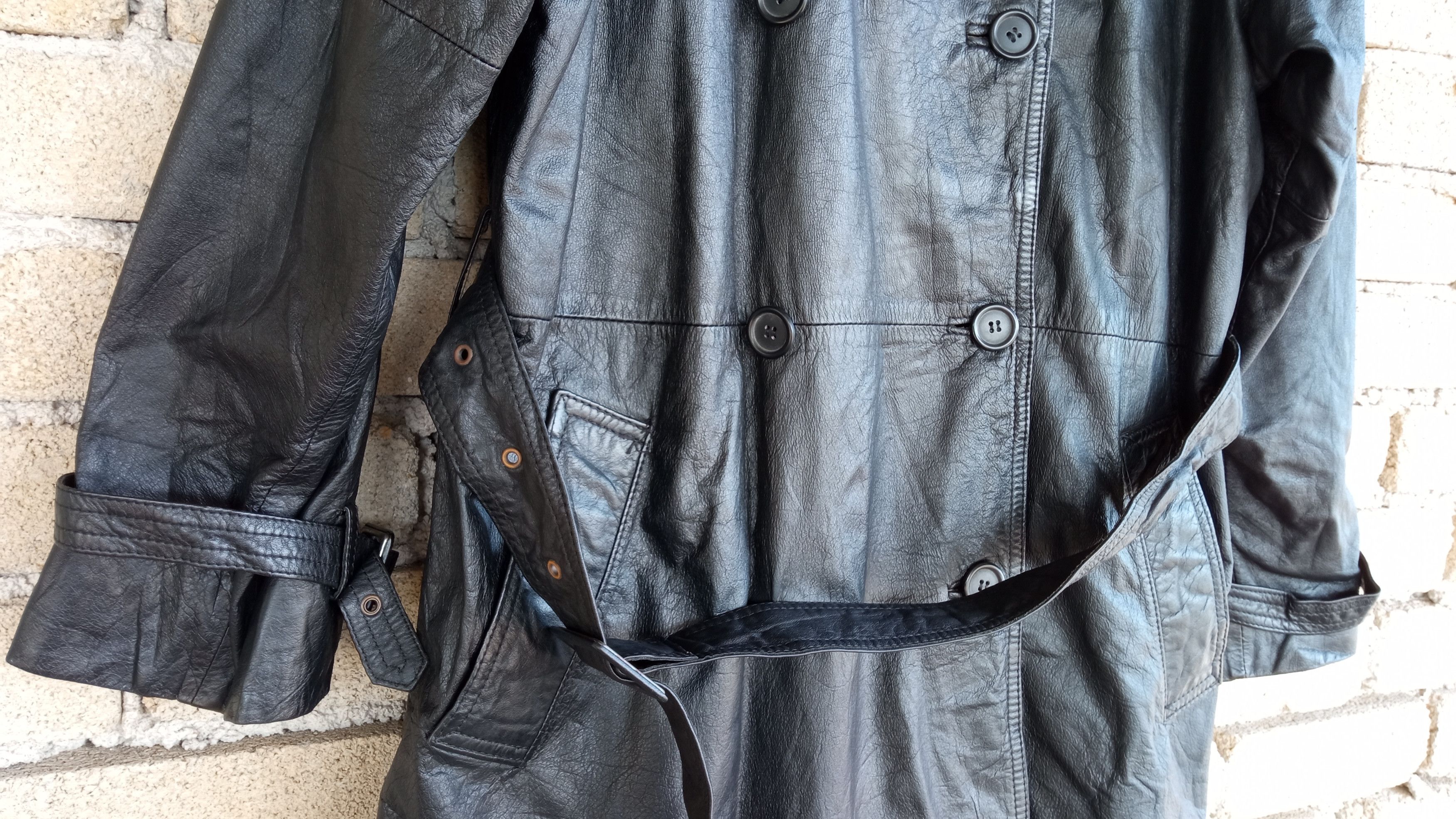 Japanese Brand × Vintage 🔥🔥Vtg Japanese Brand Trench Coat Jacket Size US L / EU 52-54 / 3 - 8 Thumbnail