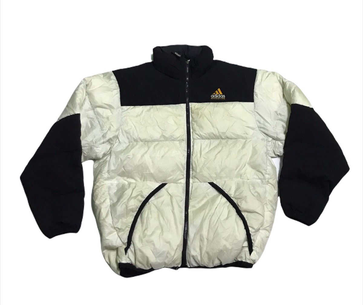 Vintage vtg Adidas down puffer jacket Size US L / EU 52-54 / 3 - 1 Thumbnail