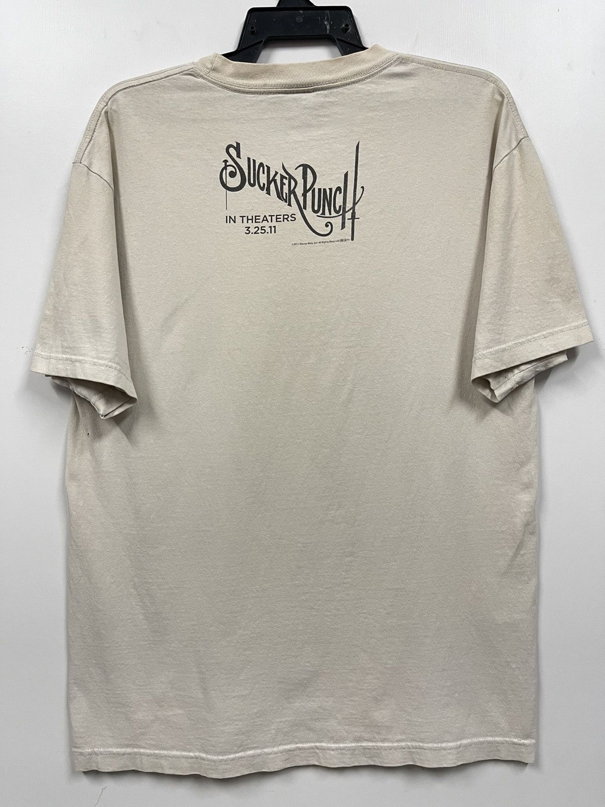 Vintage Rare Sucker Punch Movie By Warner Bros T Shirt Size US L / EU 52-54 / 3 - 4 Thumbnail