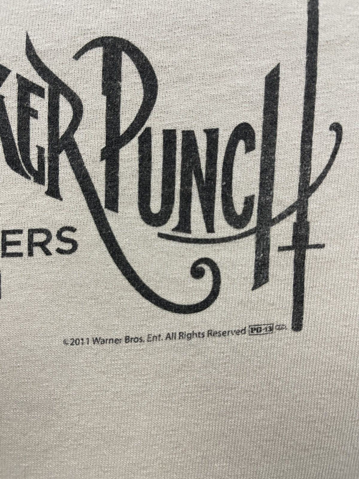 Vintage Rare Sucker Punch Movie By Warner Bros T Shirt Size US L / EU 52-54 / 3 - 6 Thumbnail