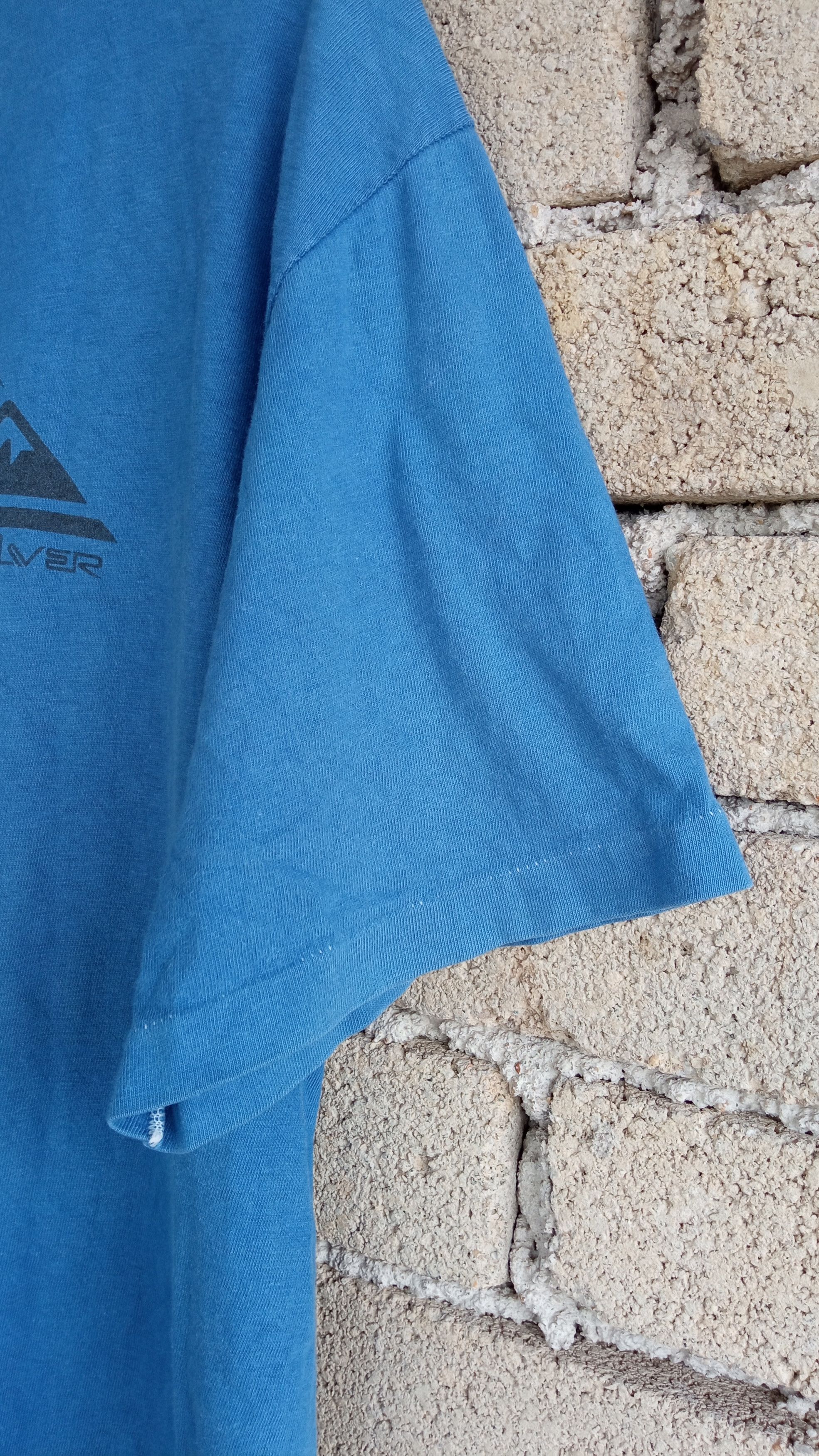 Quiksilver × Vintage 🔥🔥Vintage 90s Surf Brand Quiksilver Big Logo T-Shirt Size US M / EU 48-50 / 2 - 9 Thumbnail