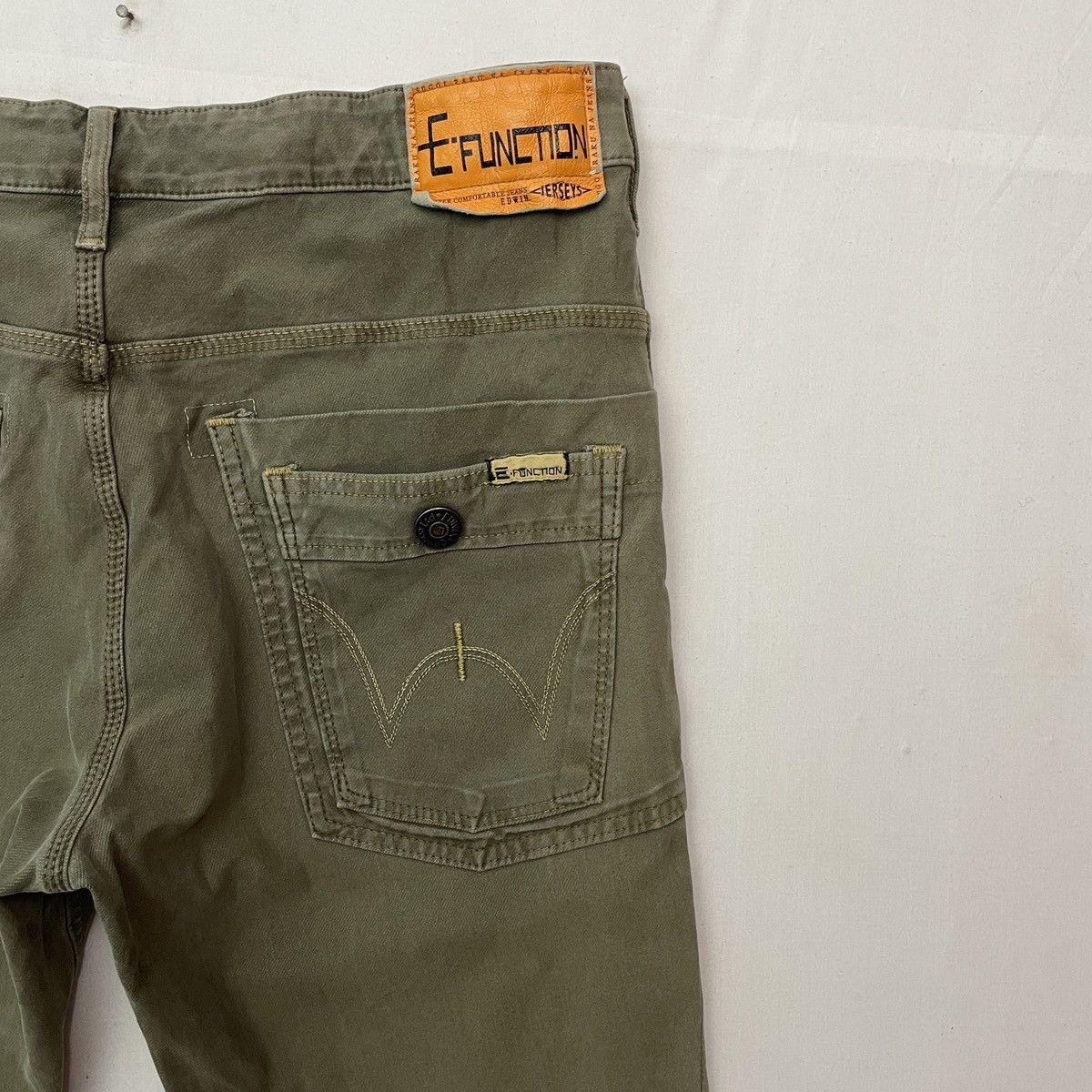 Edwin Vintage E-FUNTION By EDWIN Saven Pocket Trousers Pants! Size US 33 - 8 Thumbnail