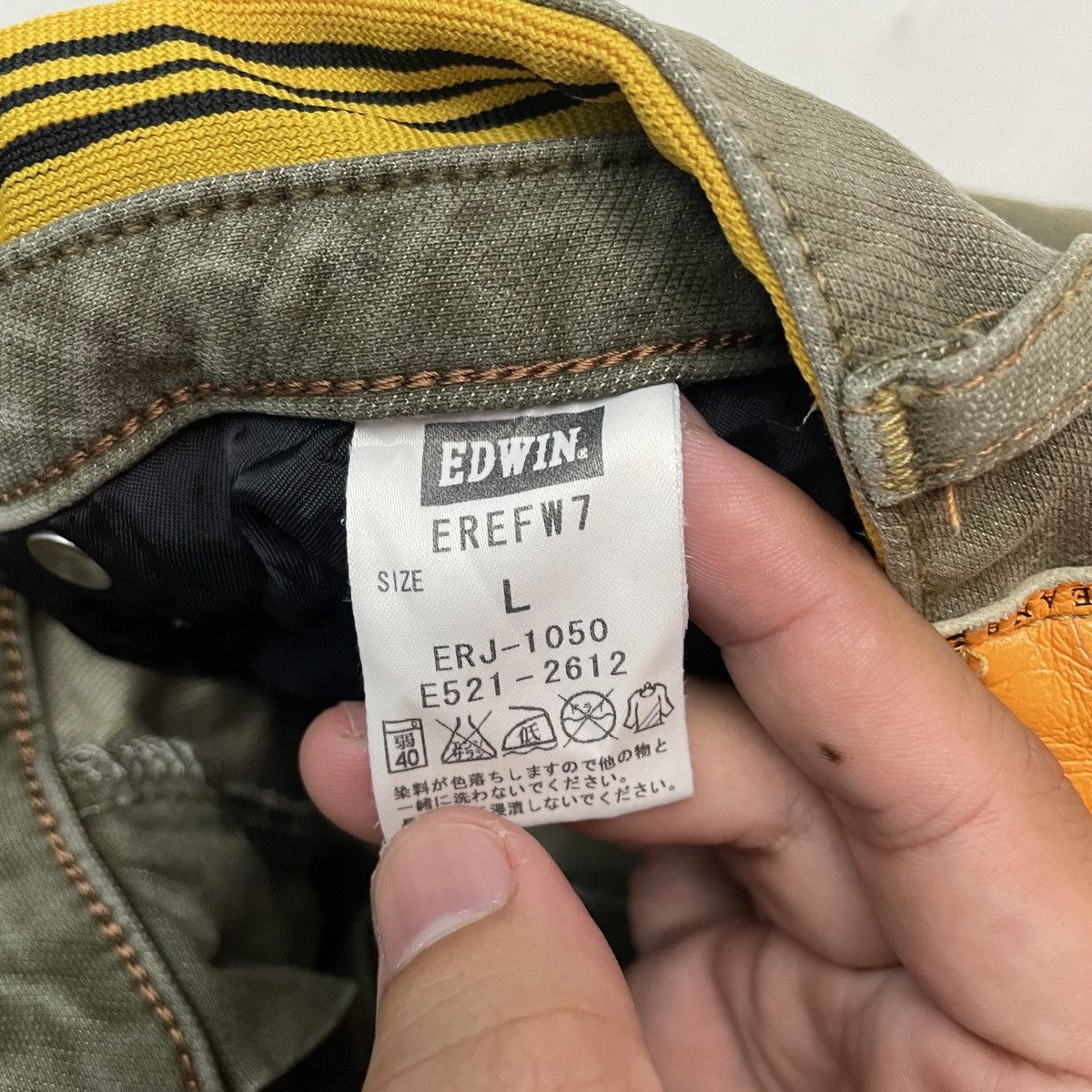 Edwin Vintage E-FUNTION By EDWIN Saven Pocket Trousers Pants! Size US 33 - 7 Thumbnail