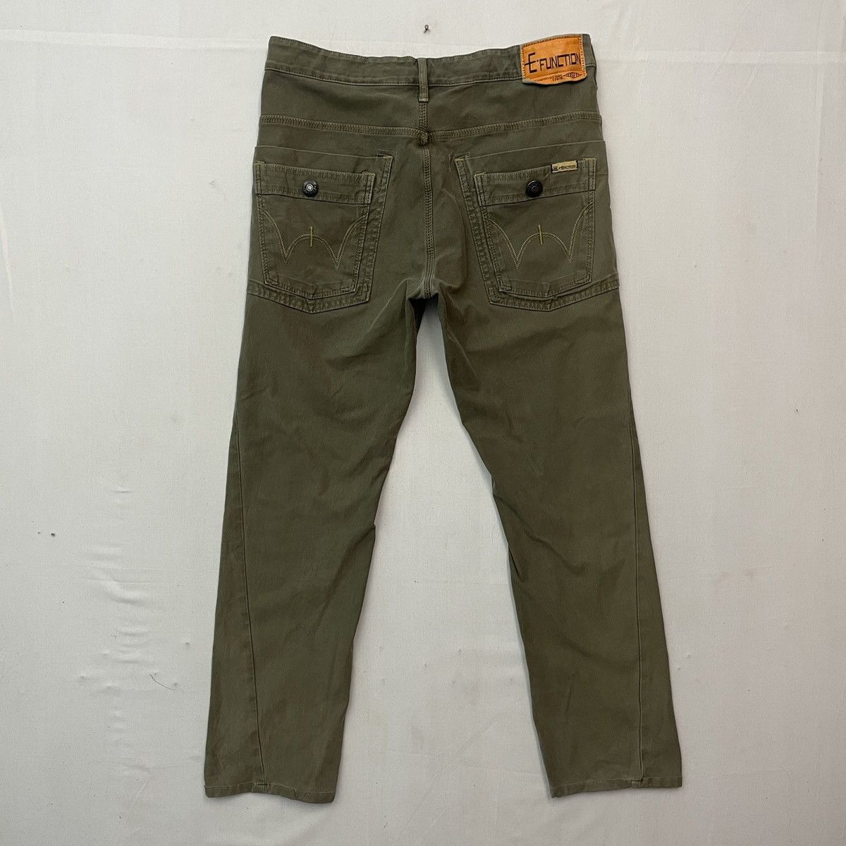 Edwin Vintage E-FUNTION By EDWIN Saven Pocket Trousers Pants! Size US 33 - 1 Thumbnail