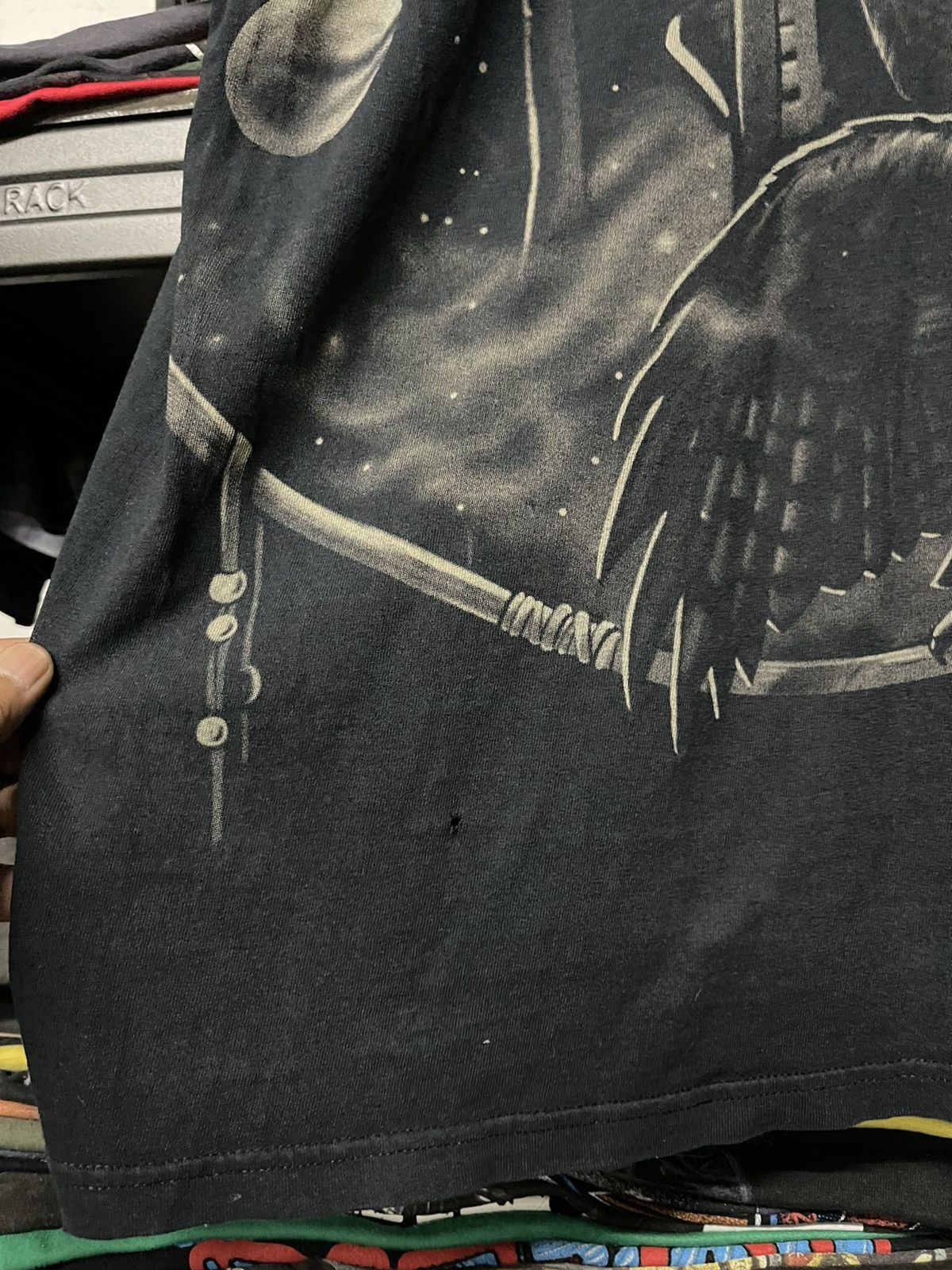 Liquid Blue Thrashed Vintage 1996 Liquid Blue Aop Distressed Grunge Tee Size US XXL / EU 58 / 5 - 16 Thumbnail