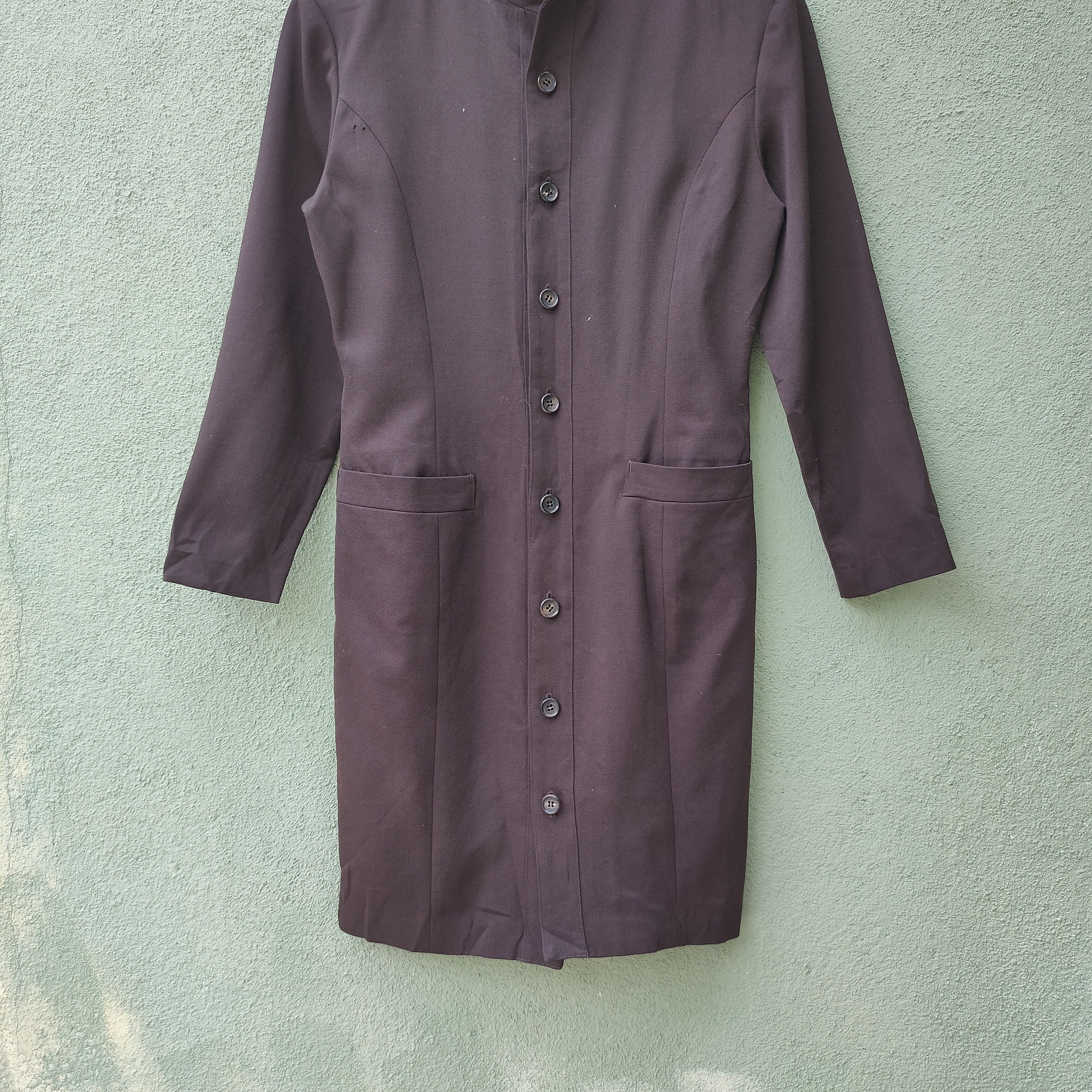 Yohji Yamamoto Vintage Y'S Bis Yohji Yamamoto Buttons Trench Coat JAPAN Size M / US 6-8 / IT 42-44 - 3 Thumbnail