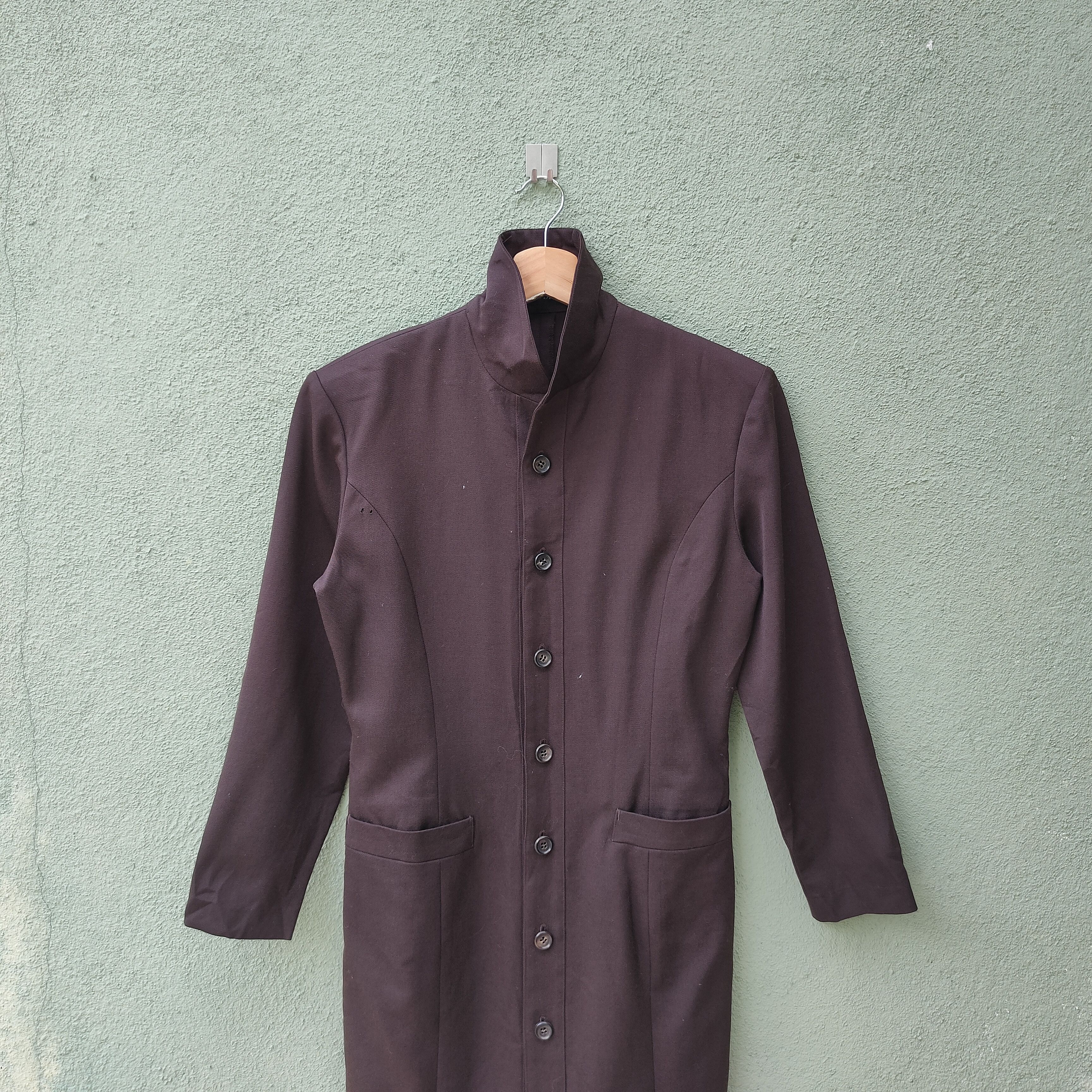 Yohji Yamamoto Vintage Y'S Bis Yohji Yamamoto Buttons Trench Coat JAPAN Size M / US 6-8 / IT 42-44 - 4 Thumbnail