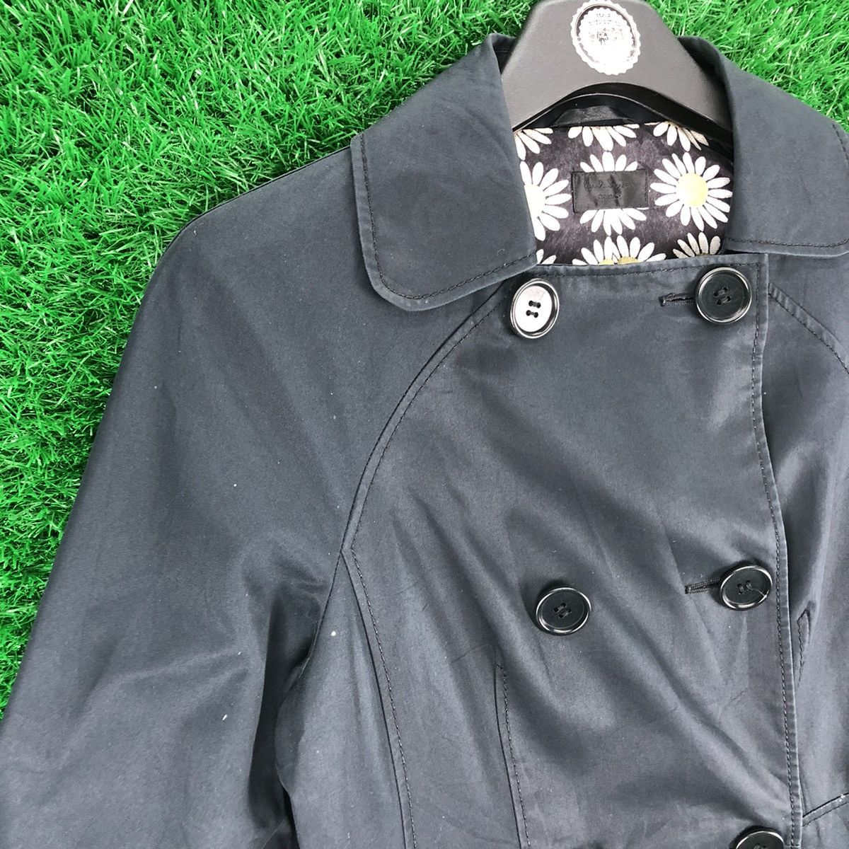 Paul Smith Paul Smith Black Double Breasted Down Coat For Women Size XXS / US 00 / IT 34 - 2 Thumbnail
