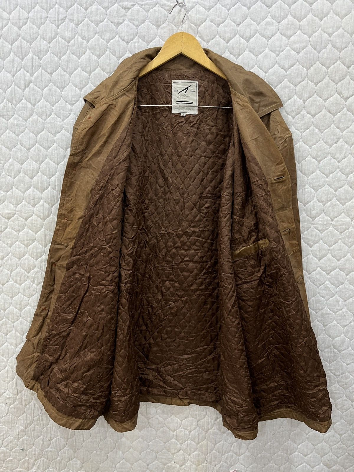 Vintage (Qq). VINTAGE KARL KANI LEATHER JACKET Size US XL / EU 56 / 4 - 2 Thumbnail