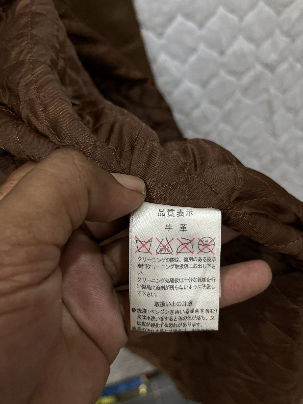 Vintage (Qq). VINTAGE KARL KANI LEATHER JACKET Size US XL / EU 56 / 4 - 9 Thumbnail