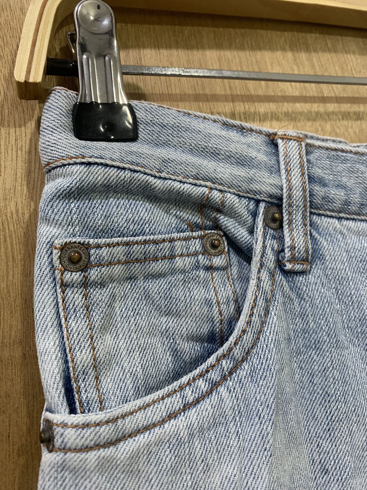 Japanese Brand 90s 3D Baggy Multipocket Distressed Flare Cargo Denim Jeans Size 28" / US 6 / IT 42 - 8 Thumbnail
