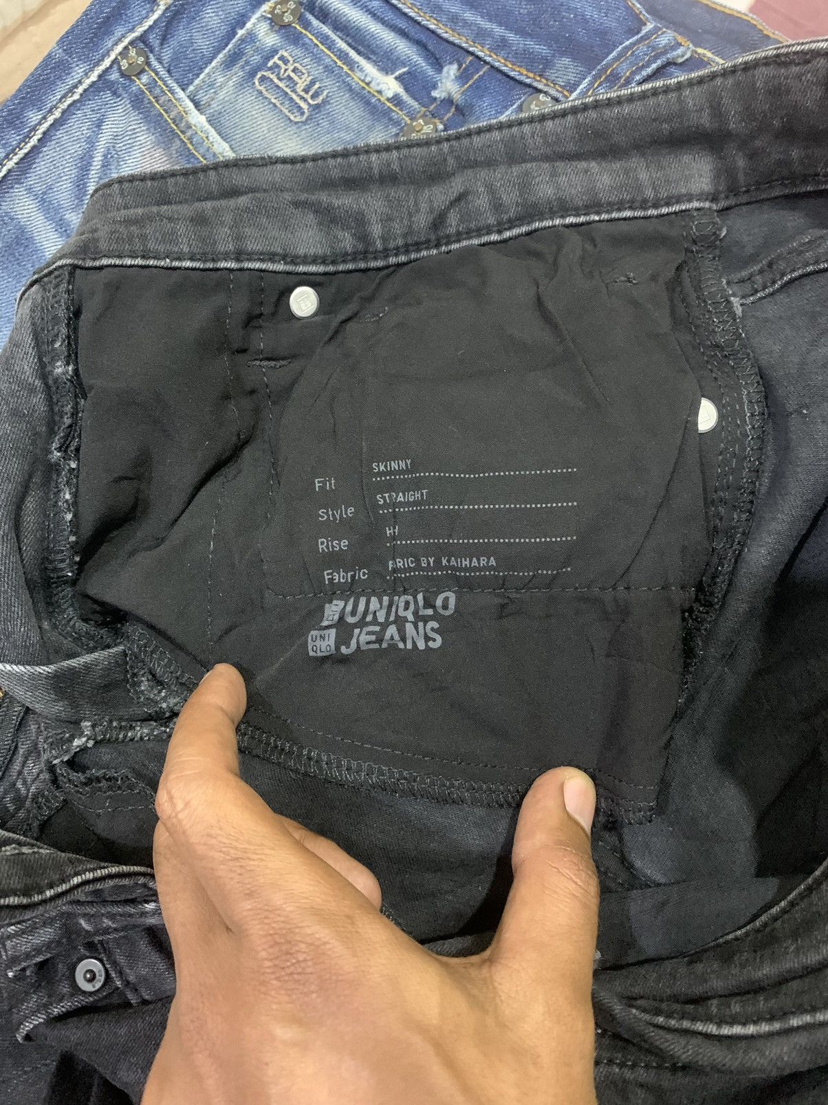 Undercover × Uniqlo UNIQLO Vintage Distressed Denim Rugged Skinny Slimfit Jeans Size US 28 / EU 44 - 22 Thumbnail