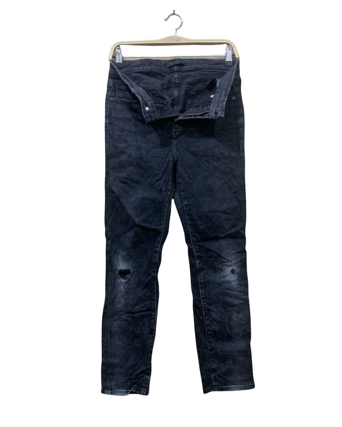 Undercover × Uniqlo UNIQLO Vintage Distressed Denim Rugged Skinny Slimfit Jeans Size US 28 / EU 44 - 3 Thumbnail