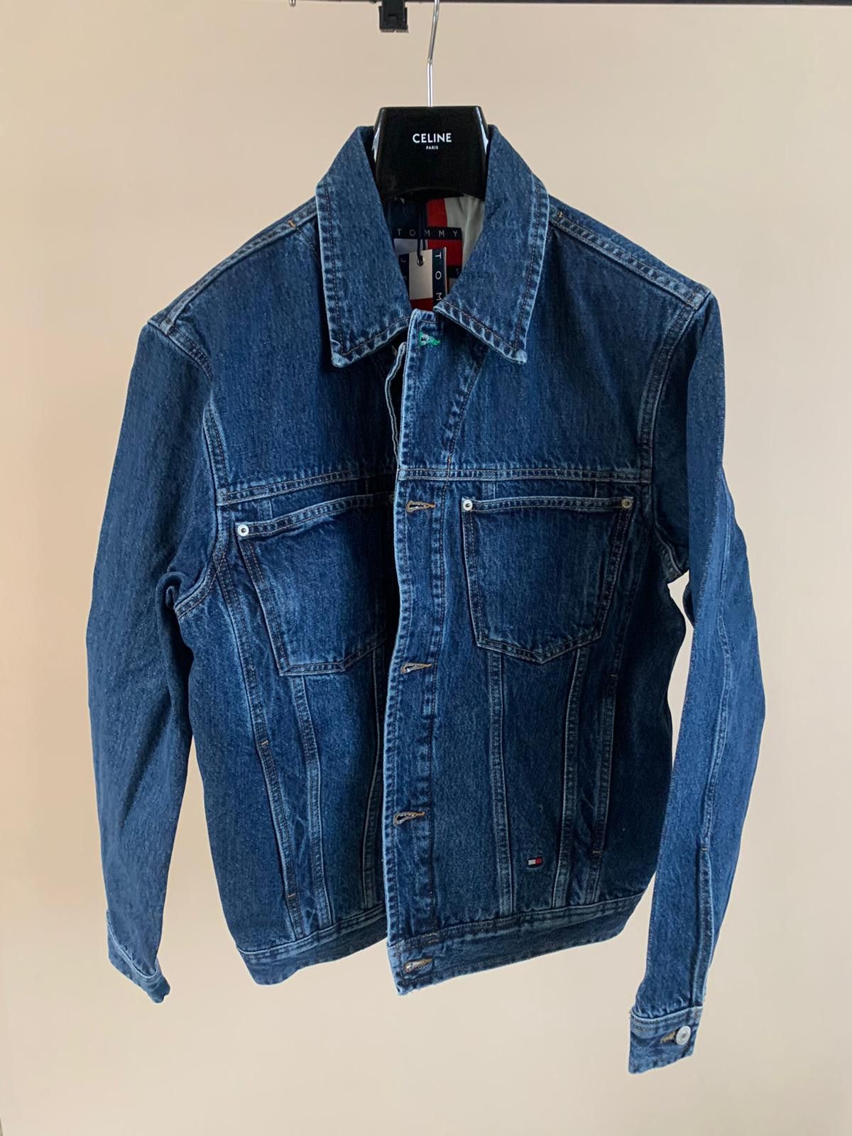 Tommy Hilfiger Q:2 / TJM 90s Style Unisex Denim Jacket in Indigo Size US L / EU 52-54 / 3 - 6 Thumbnail