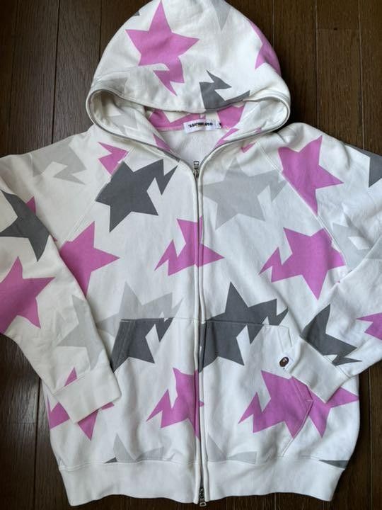 Bape Kanazawa store exlcusive BAPE-STA logo hoodie
