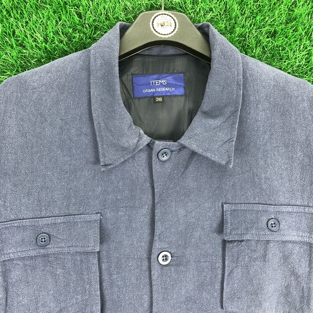 URBAN RESEARCH DOORS Vintage Y2K Urban Research BDU Jacket Workwear Style Size US L / EU 52-54 / 3 - 7 Thumbnail