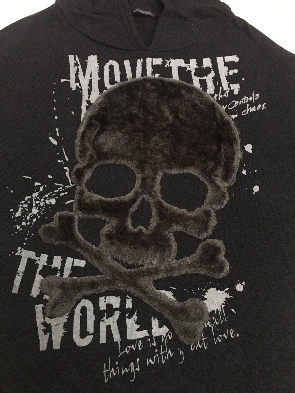 Japanese Brand Cornflake Move The World Hoodies Mohair Skull Size US M / EU 48-50 / 2 - 3 Thumbnail