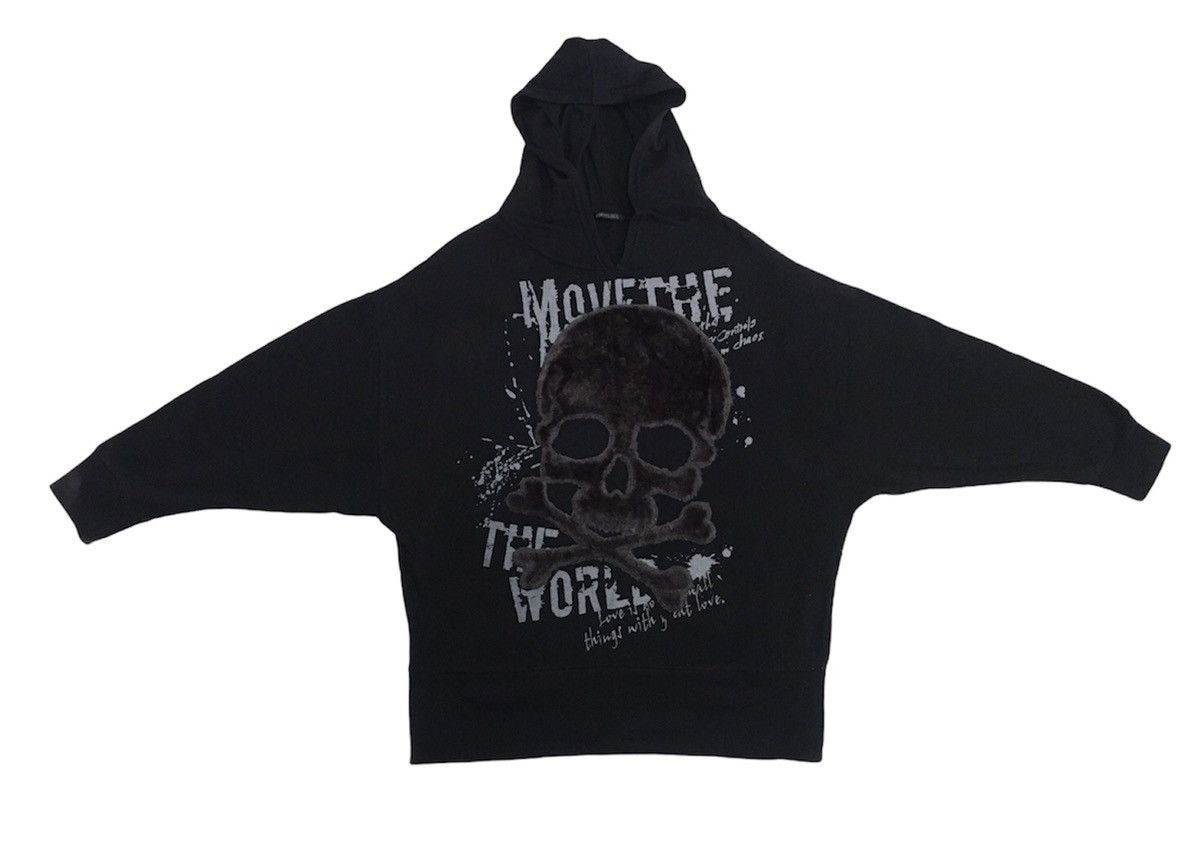 Japanese Brand Cornflake Move The World Hoodies Mohair Skull Size US M / EU 48-50 / 2 - 2 Thumbnail