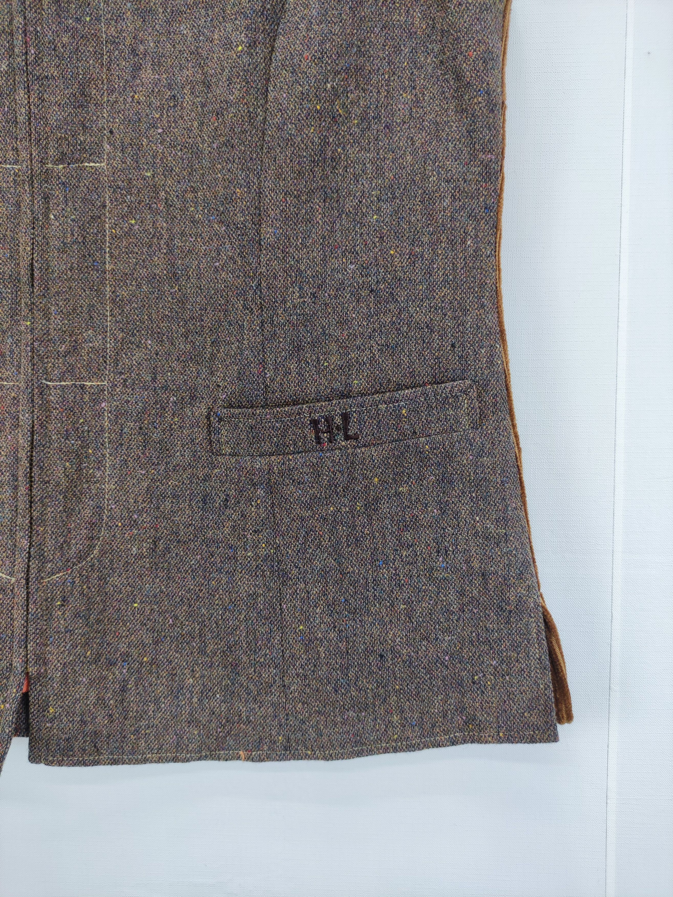 Japanese Brand Vintage H.L Wool Vest Zipper Size S / US 4 / IT 40 - 2 Thumbnail