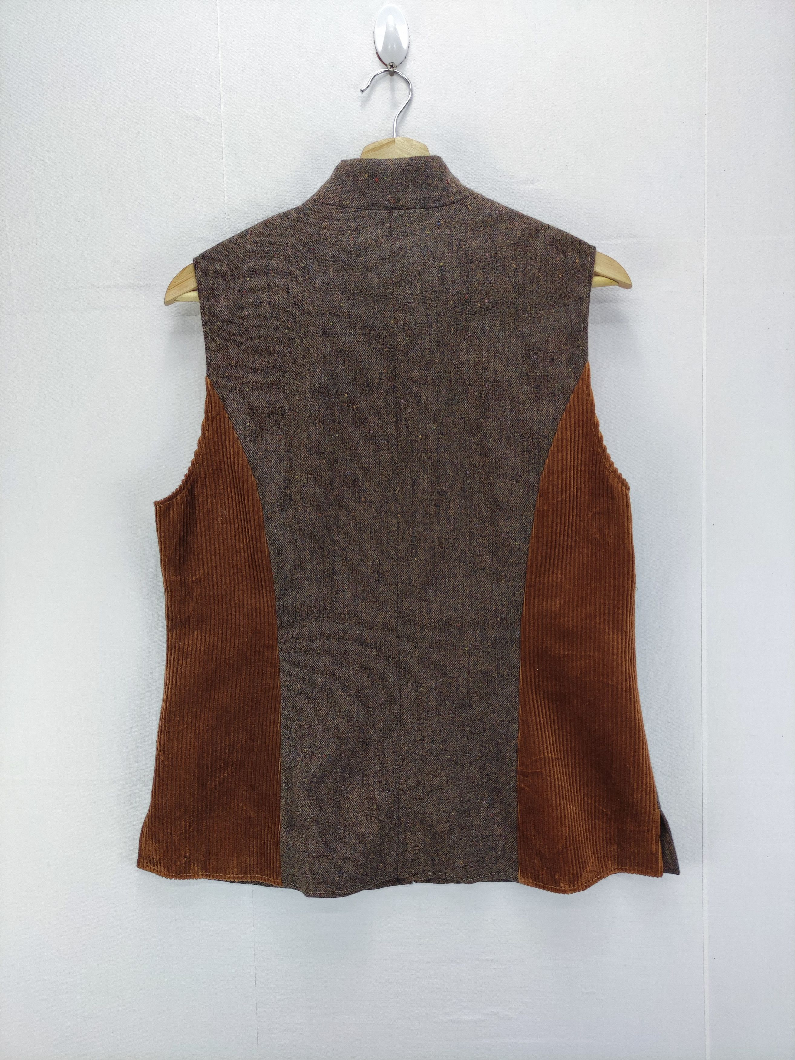 Japanese Brand Vintage H.L Wool Vest Zipper Size S / US 4 / IT 40 - 8 Thumbnail