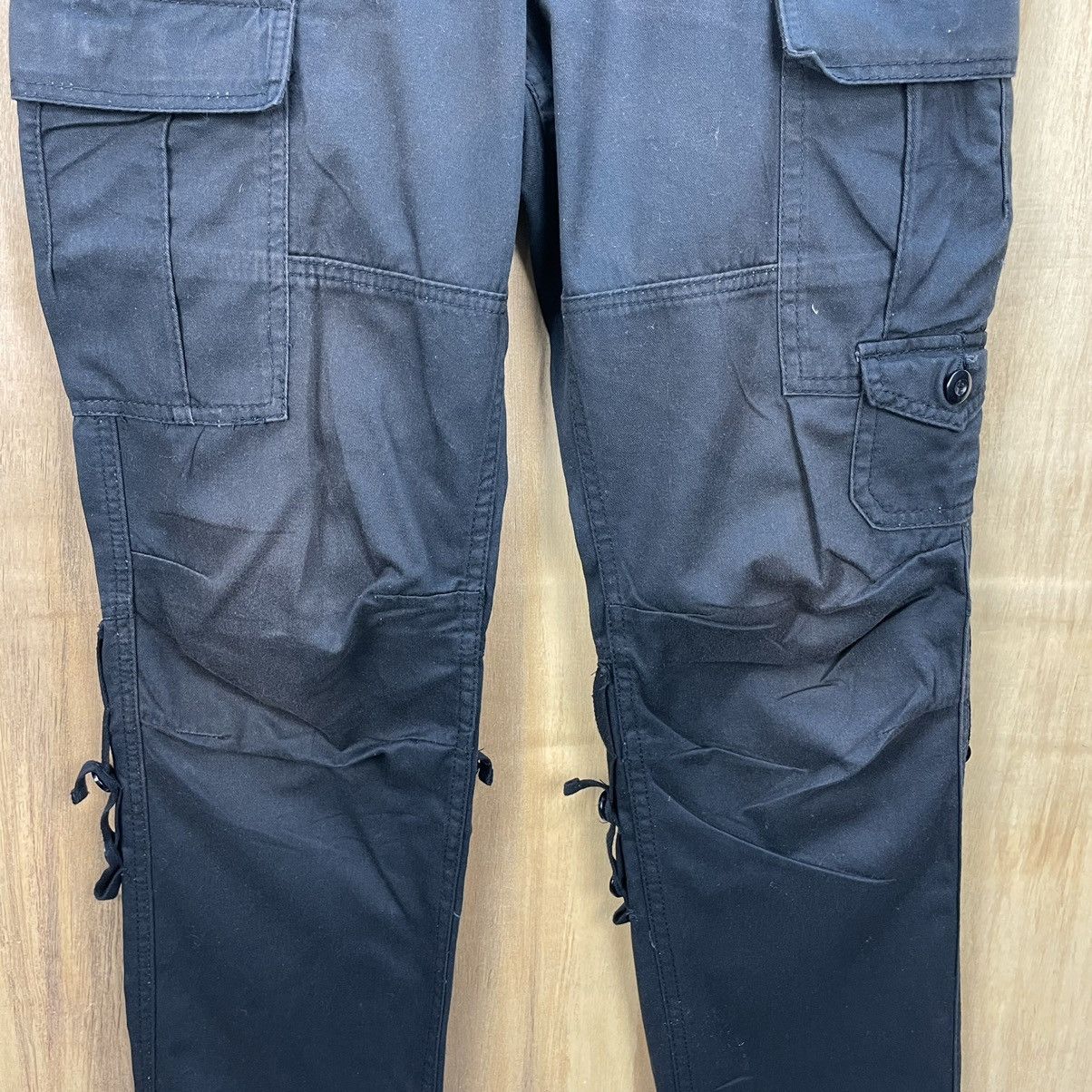 Japanese Brand × Vintage Japanese Brand Bondage Cargo Pants Size US 31 - 6 Thumbnail