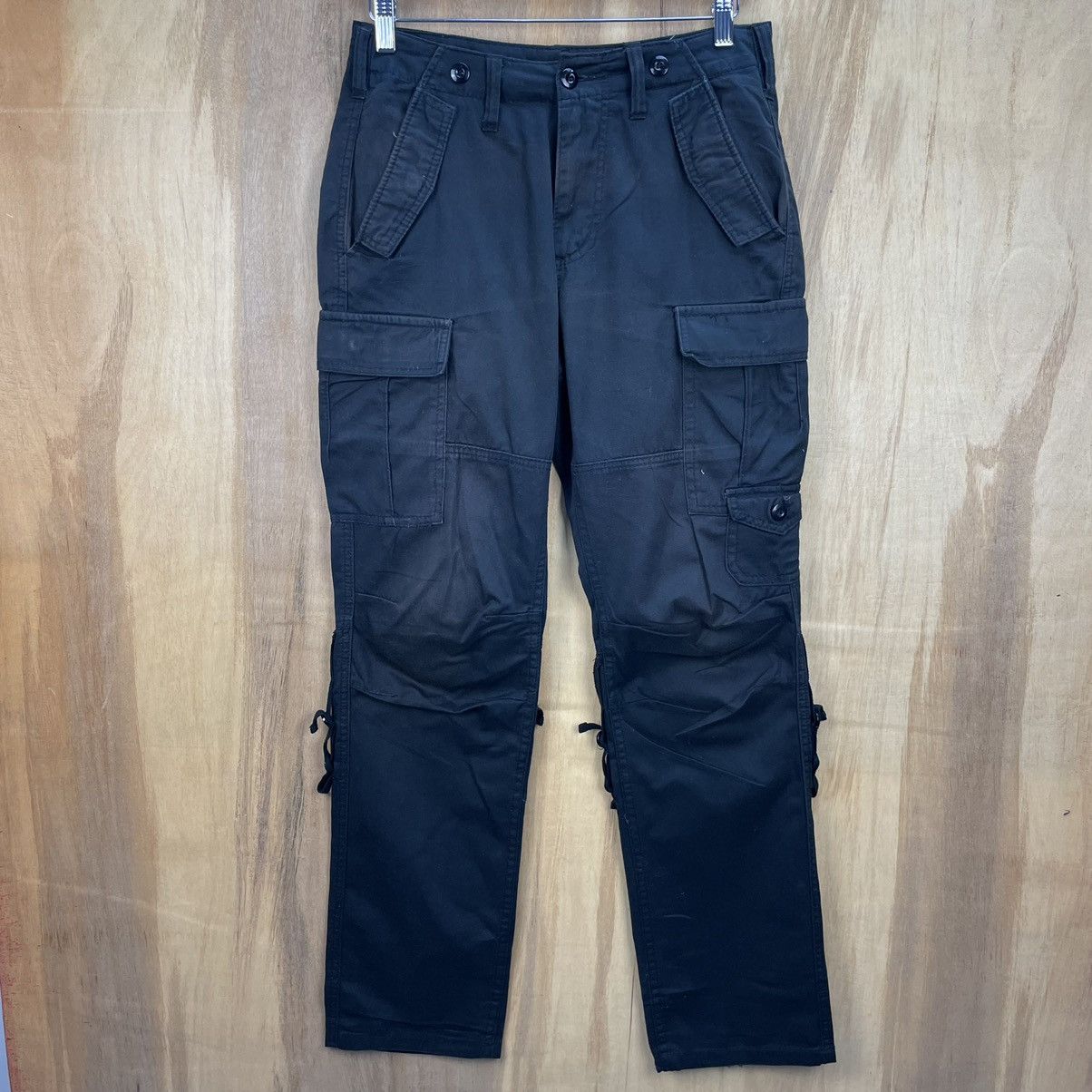Japanese Brand × Vintage Japanese Brand Bondage Cargo Pants Size US 31 - 1 Thumbnail