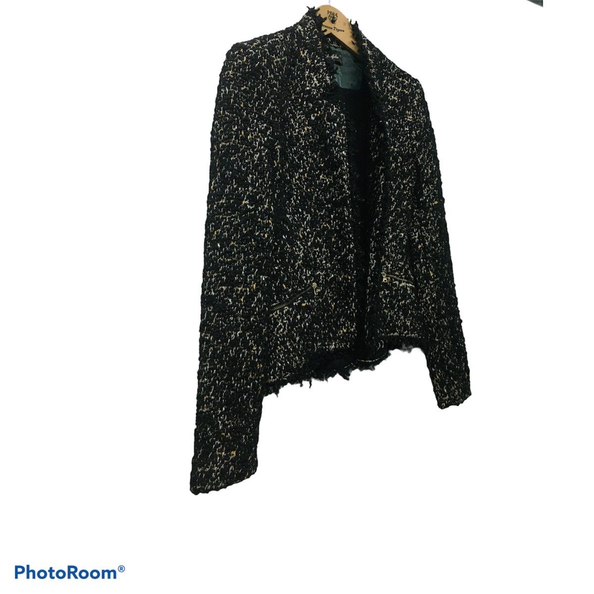 Designer × Zara Zara Trafaluc Tweed Jacket Inspired Channel Size US M / EU 48-50 / 2 - 2 Thumbnail