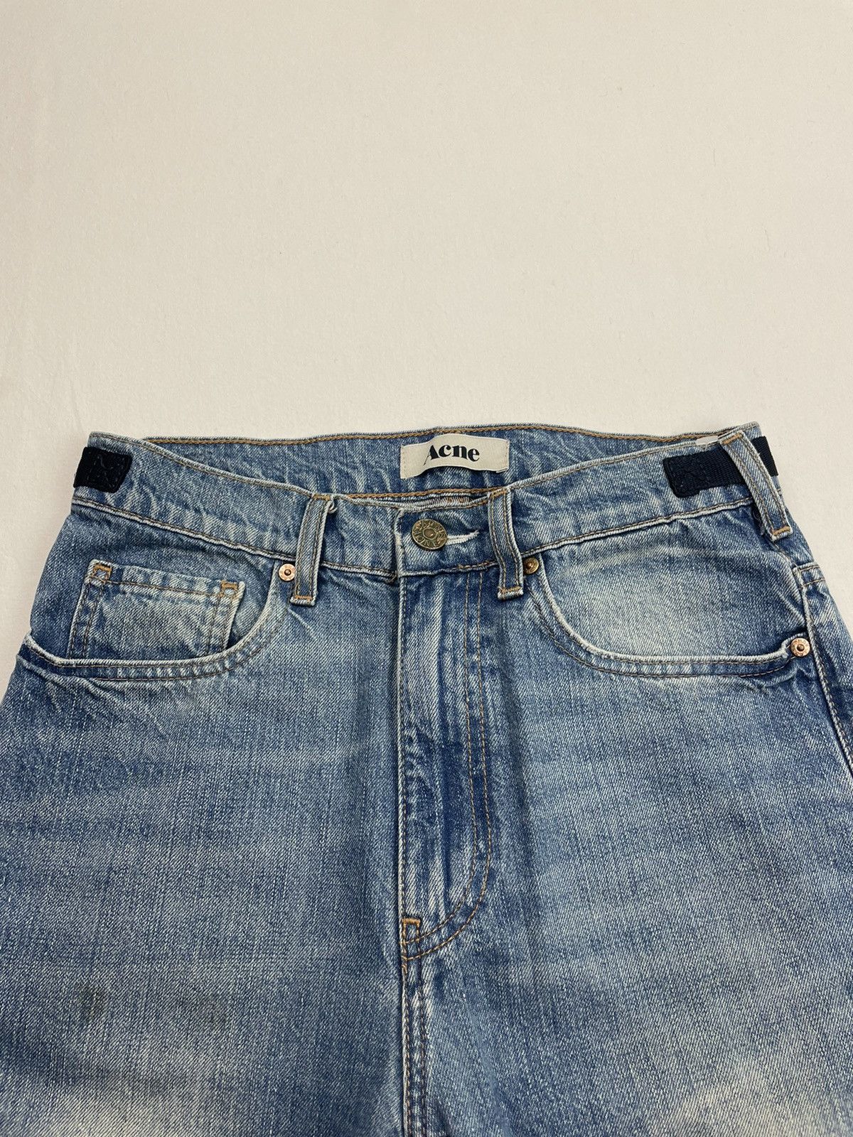 Acne Studios Acne Studios Skinny Jeans Denim Pants Faded Distressed 28 Size US 28 / EU 44 - 3 Thumbnail
