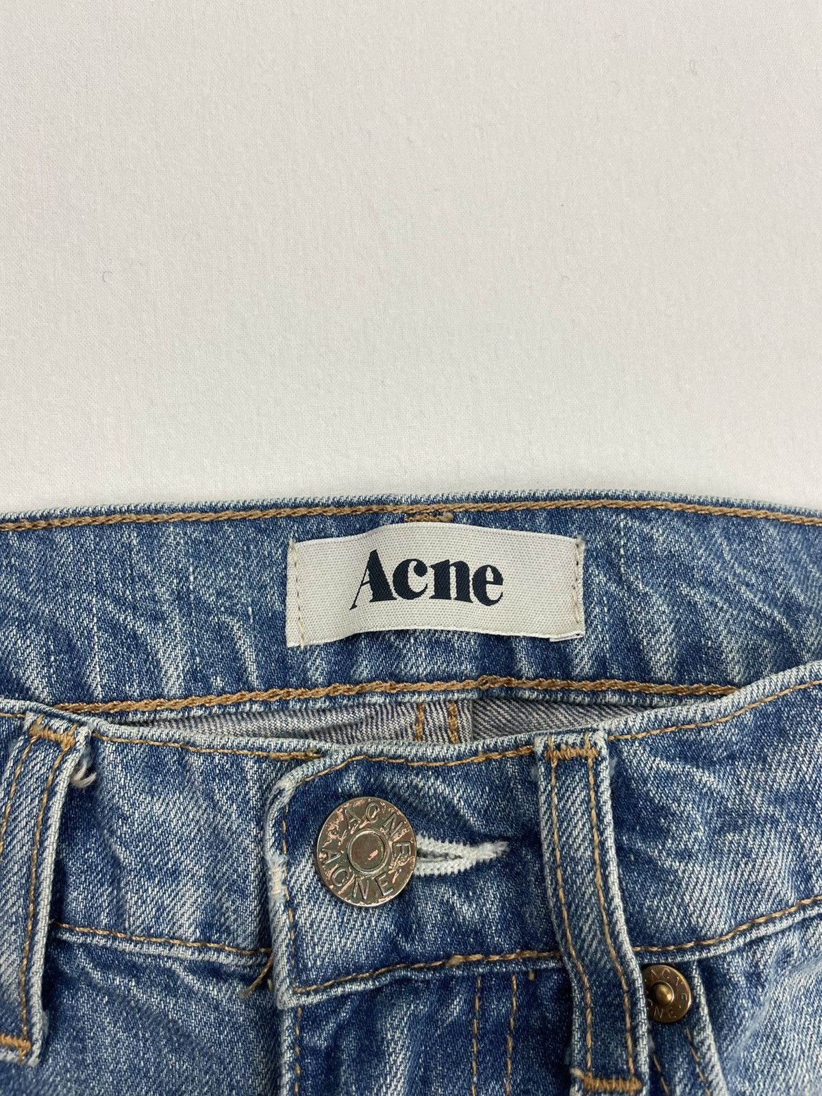 Acne Studios Acne Studios Skinny Jeans Denim Pants Faded Distressed 28 Size US 28 / EU 44 - 9 Thumbnail
